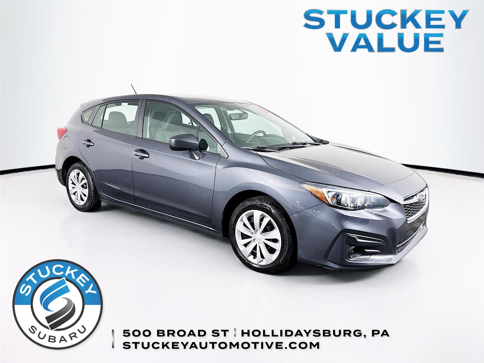 Magnetite Gray Metallic 2019 Subaru Impreza Sedan Continuously Variable Transmission