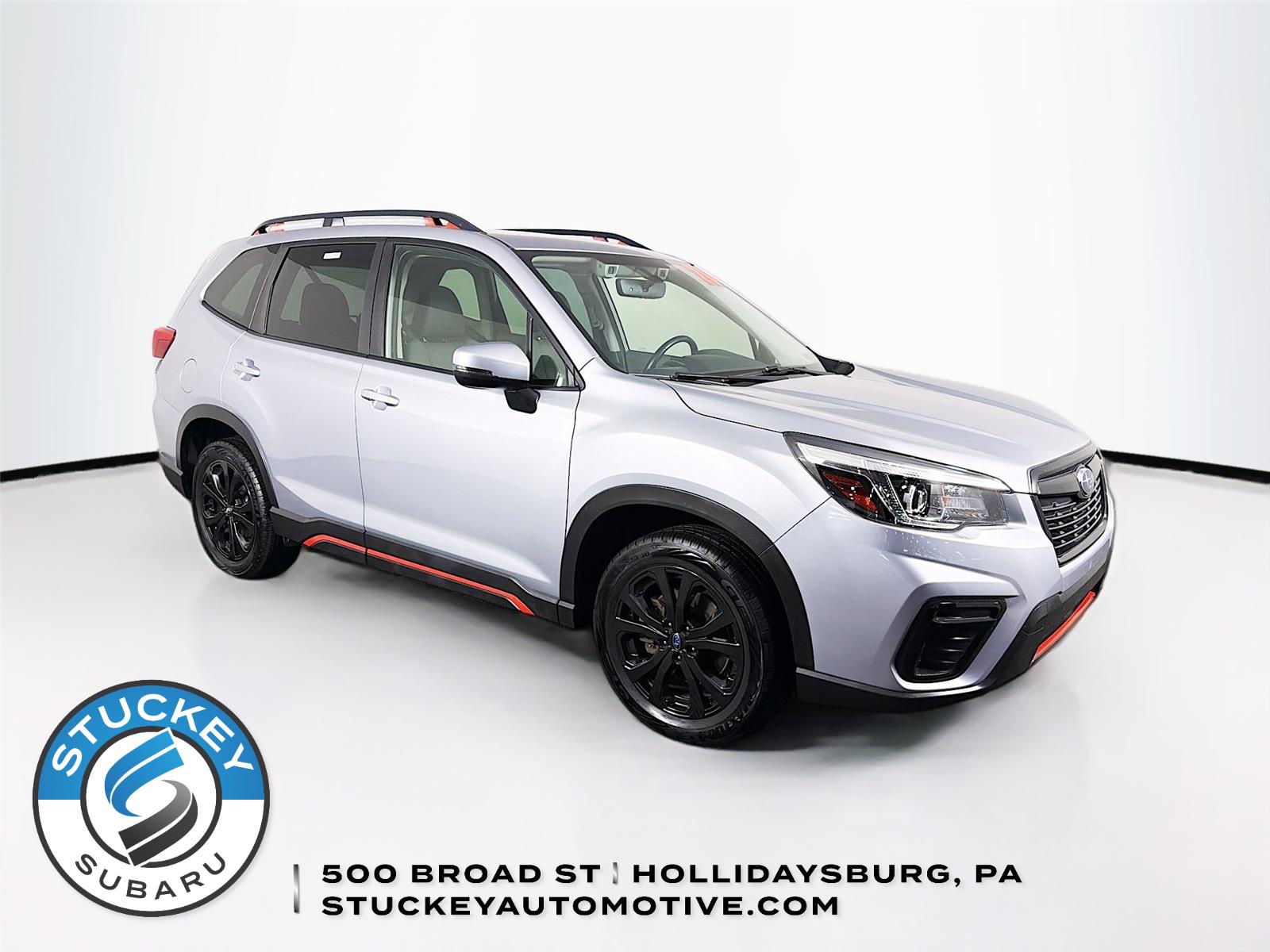 Ice Silver Metallic 2020 Subaru Forester SUV / Crossover All-Wheel Drive Continuously Variable Transmission