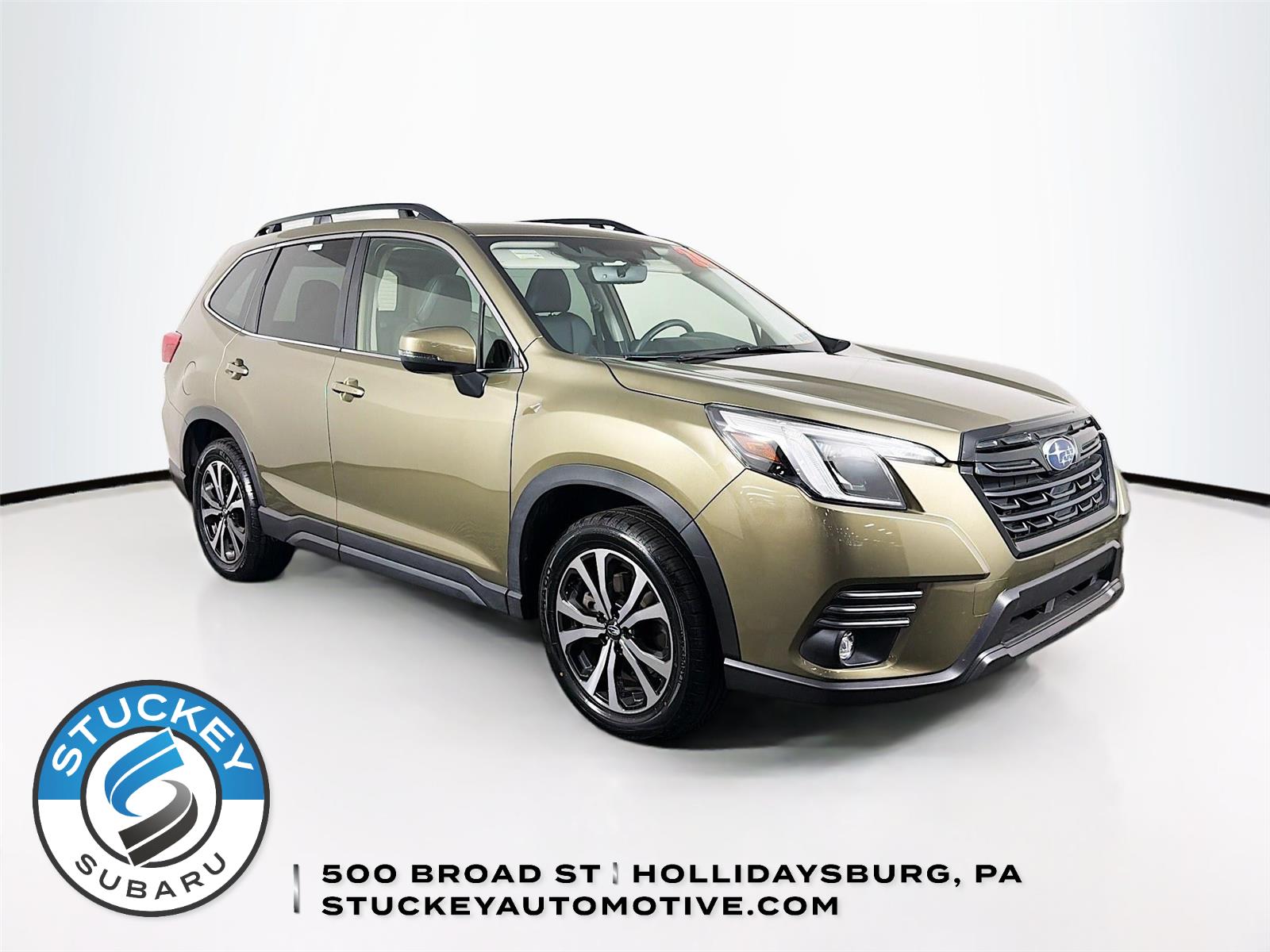 Autumn Green Metallic 2024 Subaru Forester SUV / Crossover All-Wheel Drive Continuously Variable Transmission
