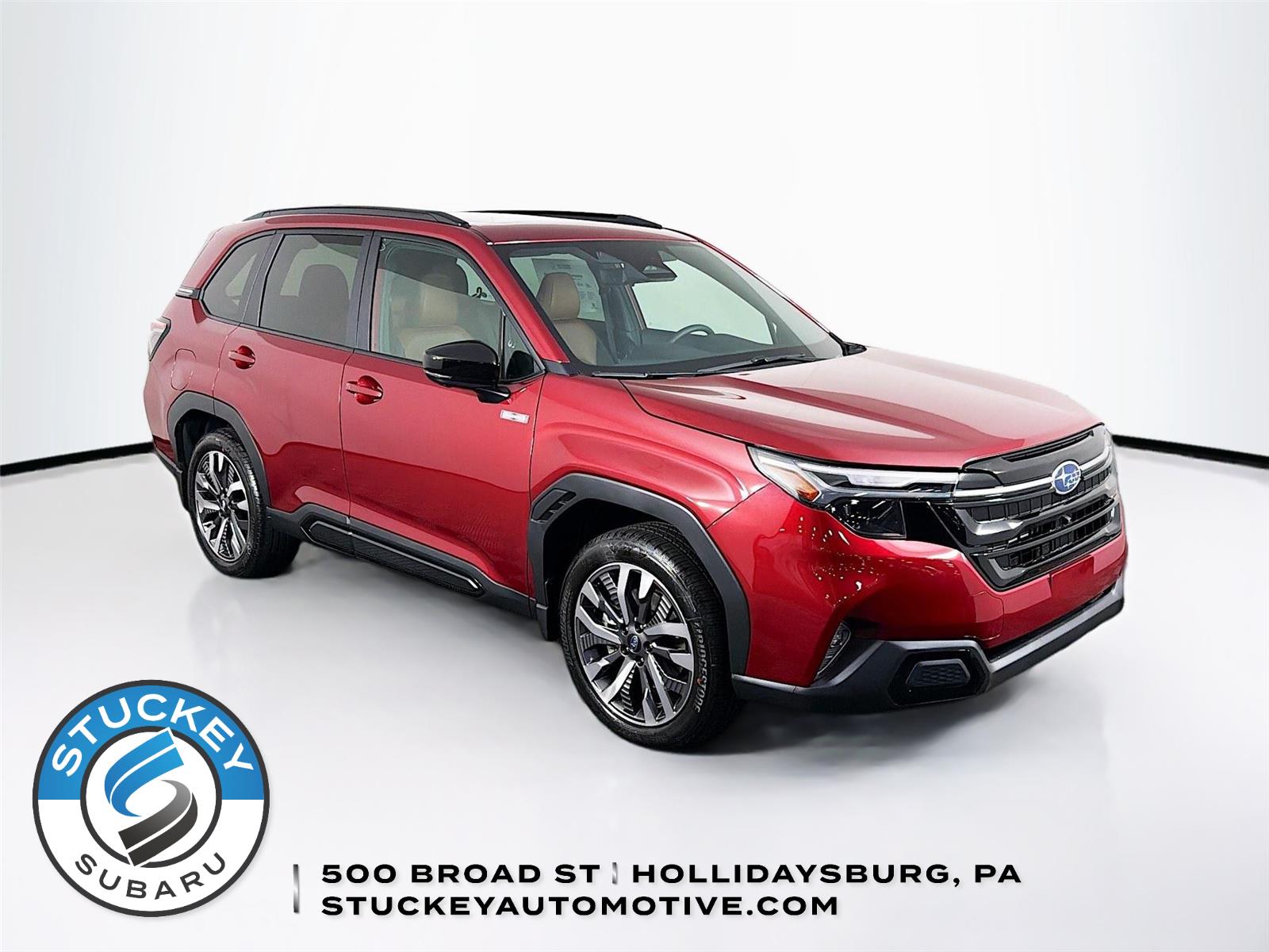 CRIMSON RED PEARL 2026 Subaru Forester Hybrid Automatic