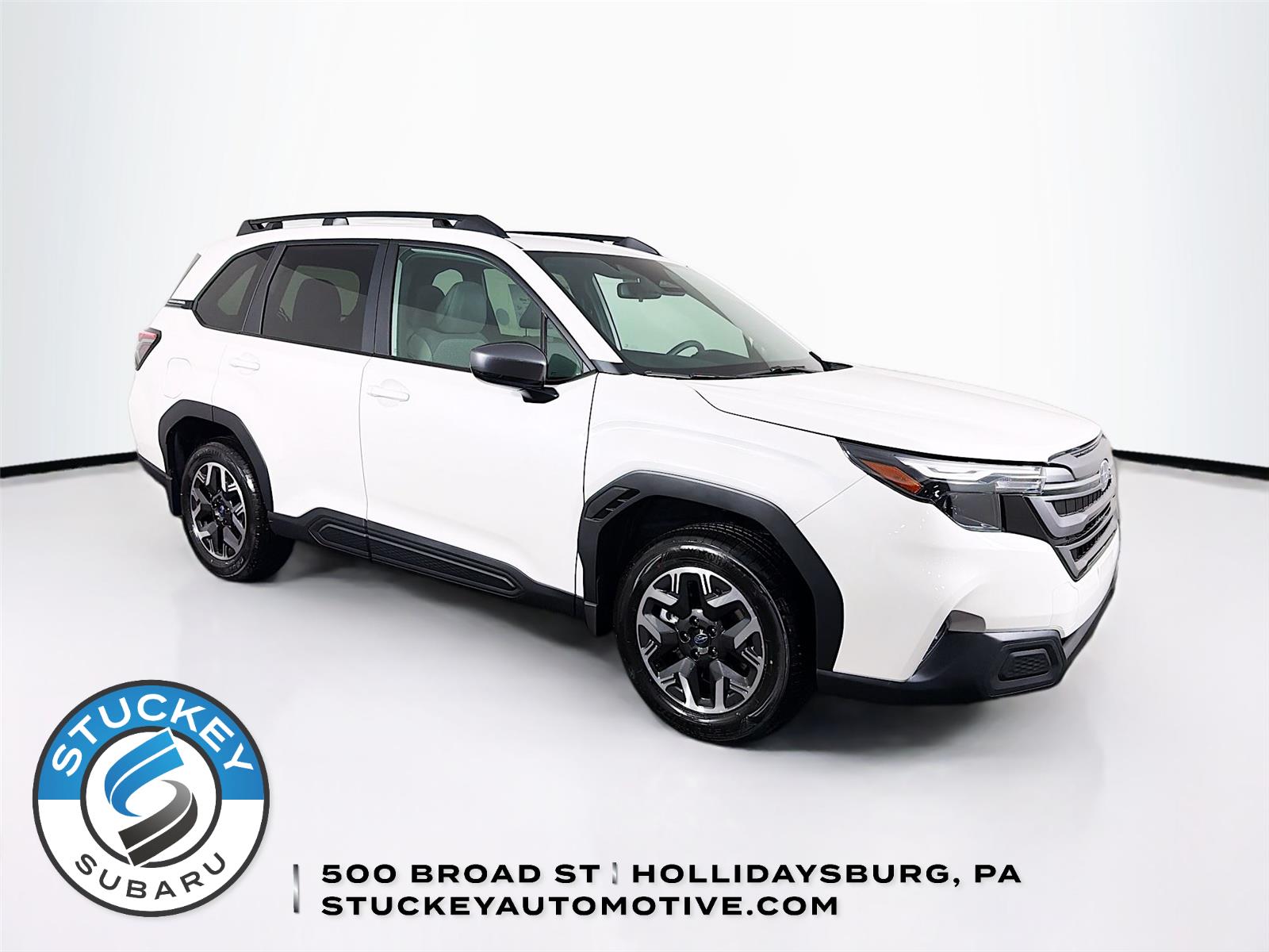 Crystal White Pearl 2026 Subaru Forester SUV / Crossover All-Wheel Drive Continuously Variable Transmission