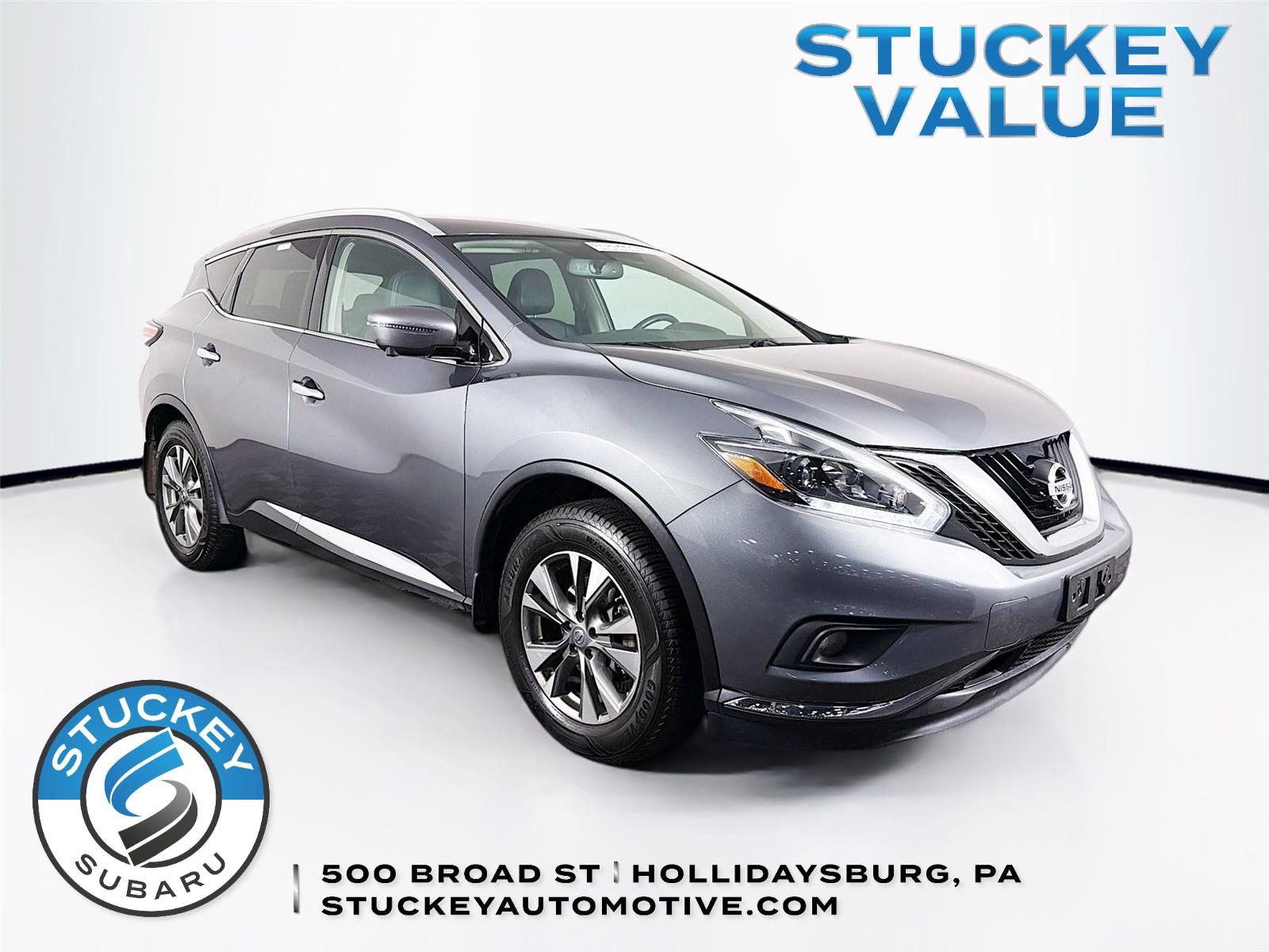 Gray (Gun Metallic) 2018 Nissan Murano SUV / Crossover All-Wheel Drive Continuously Variable Transmission