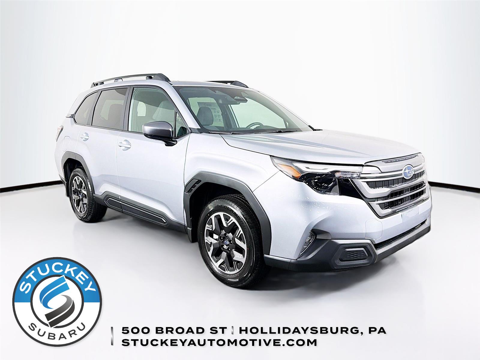 Ice Silver Metallic 2026 Subaru Forester SUV / Crossover All-Wheel Drive Continuously Variable Transmission