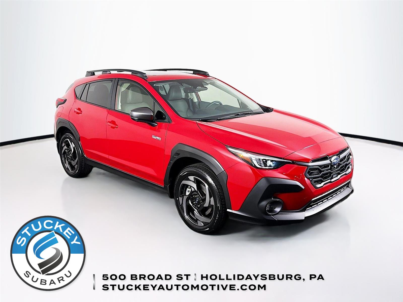 Pure Red 2026 Subaru Crosstrek Hybrid SUV / Crossover All-Wheel Drive Continuously Variable Transmission