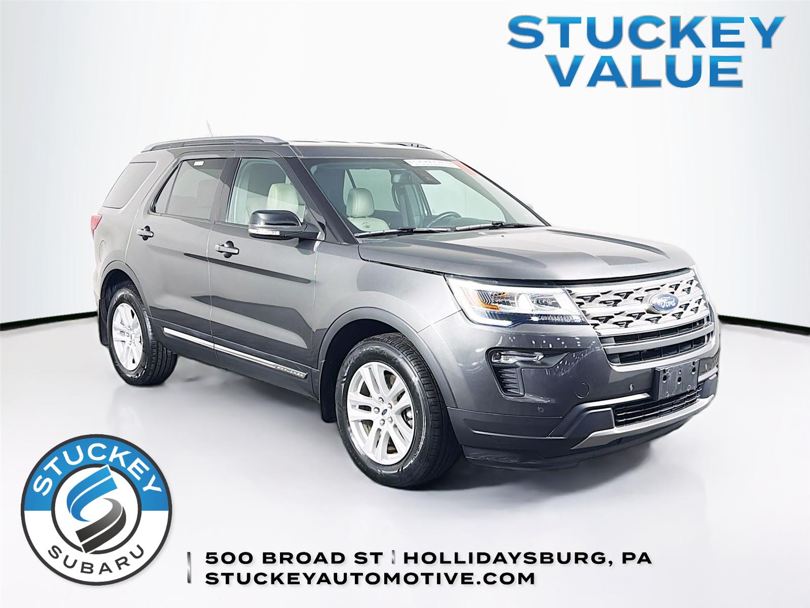 Gray (Magnetic) 2018 Ford Explorer SUV / Crossover All-Wheel Drive 6-Speed Automatic