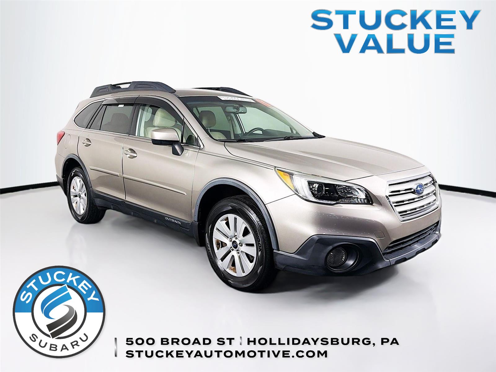 Gray (Tungsten Metallic) 2015 Subaru Outback Wagon All-Wheel Drive Continuously Variable Transmission
