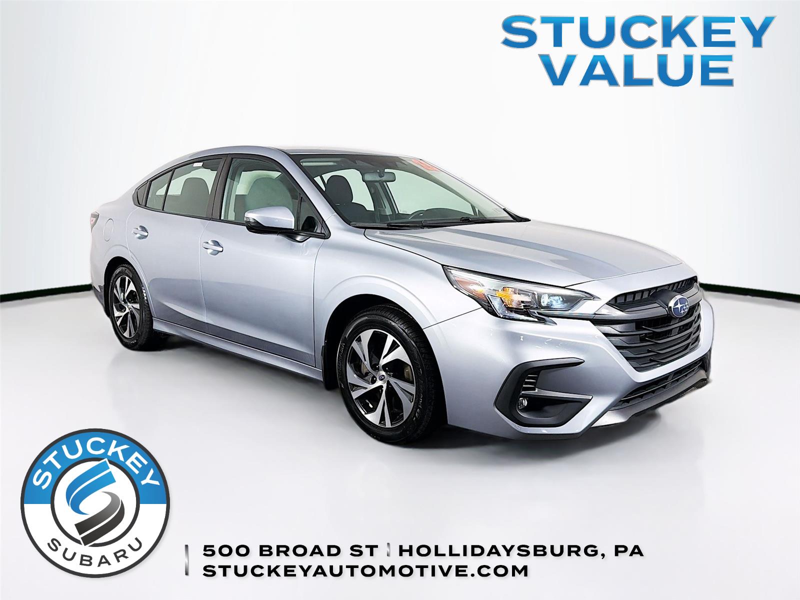 Ice Silver Metallic 2023 Subaru Legacy Sedan All-Wheel Drive Continuously Variable Transmission