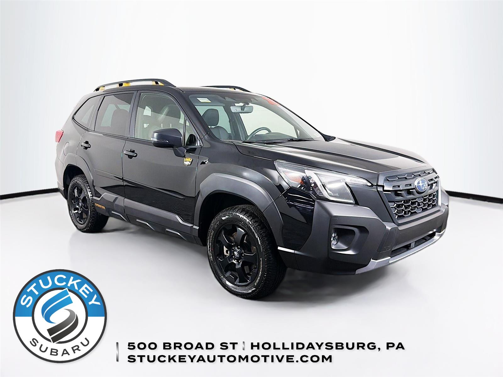 Crystal Black Silica 2023 Subaru Forester SUV / Crossover All-Wheel Drive Continuously Variable Transmission