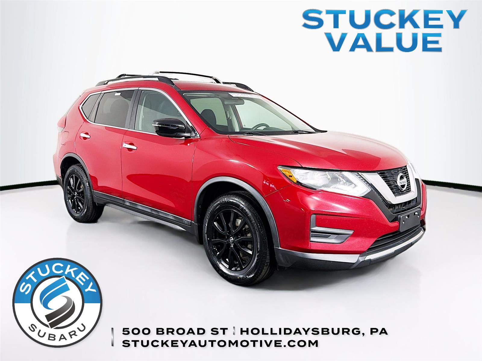Red (Palatial Ruby) 2017 Nissan Rogue SUV / Crossover All-Wheel Drive Continuously Variable Transmission