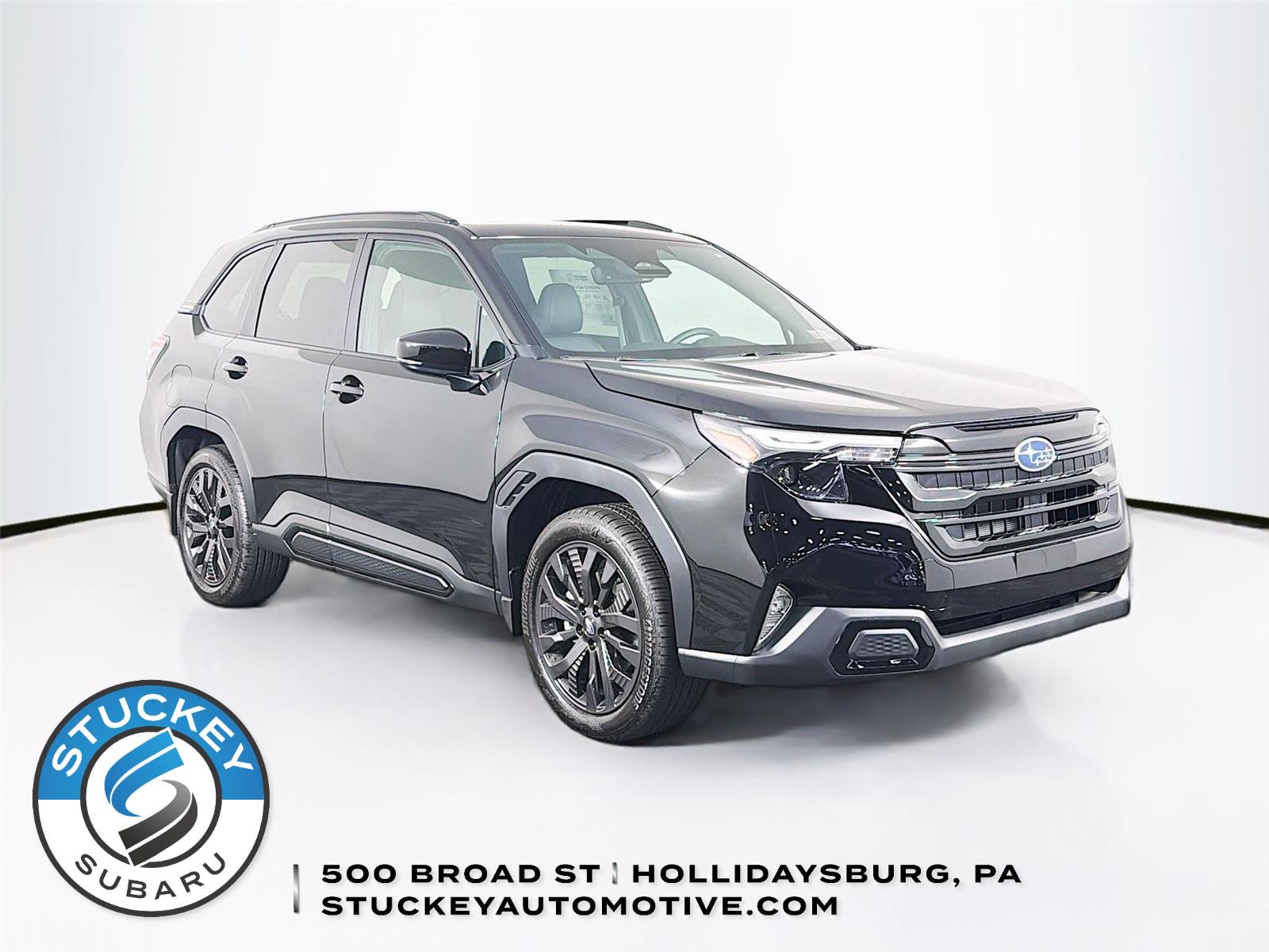 Crystal Black Silica 2026 Subaru Forester SUV / Crossover All-Wheel Drive Continuously Variable Transmission