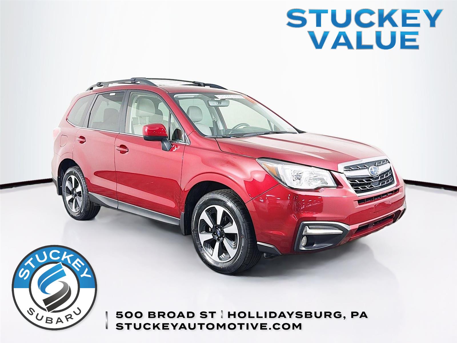 Venetian Red Pearl 2018 Subaru Forester SUV / Crossover All-Wheel Drive Continuously Variable Transmission