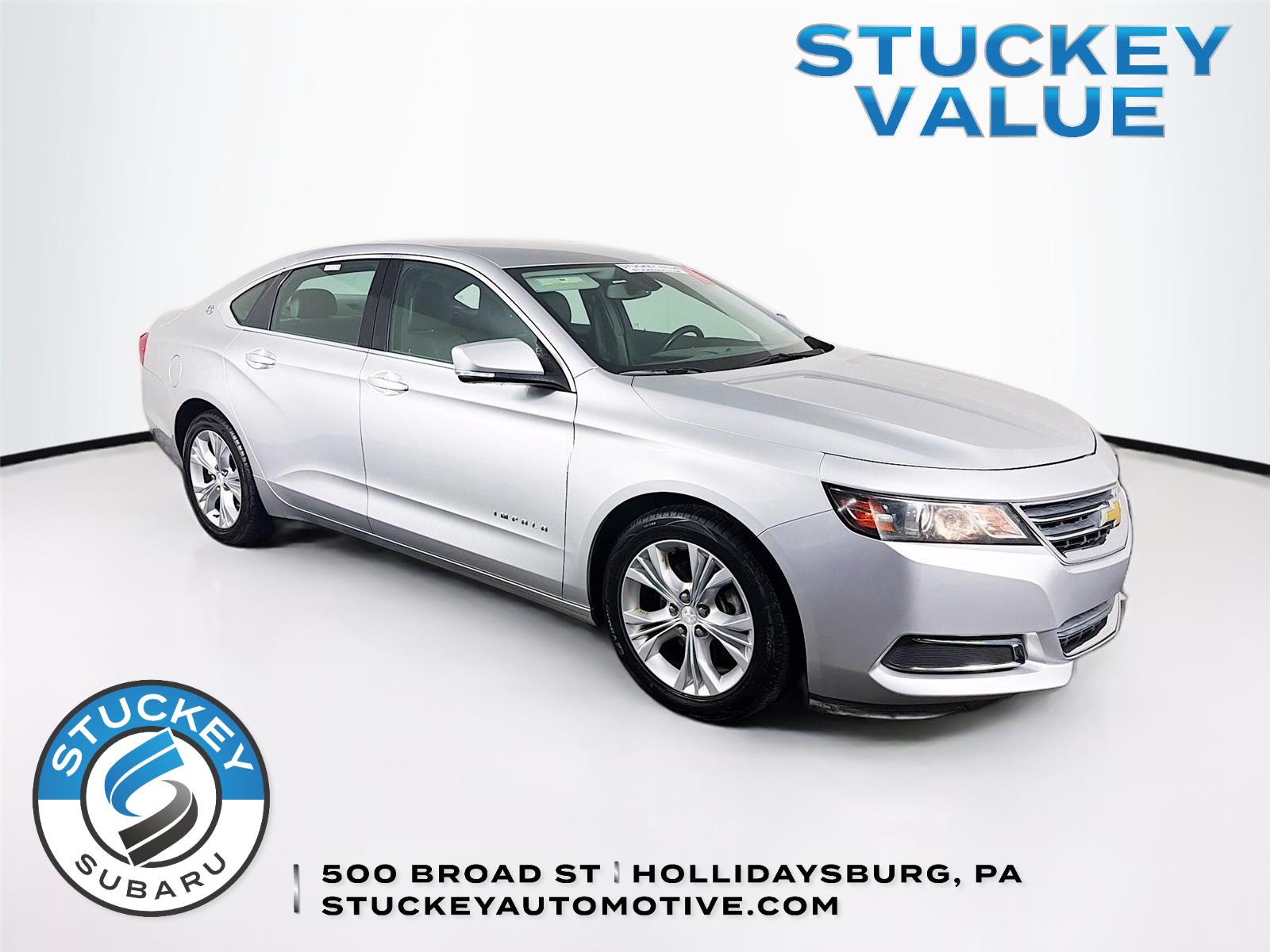 Silver Ice Metallic 2014 Chevrolet Impala Sedan Front-Wheel Drive 6-Speed Automatic Overdrive