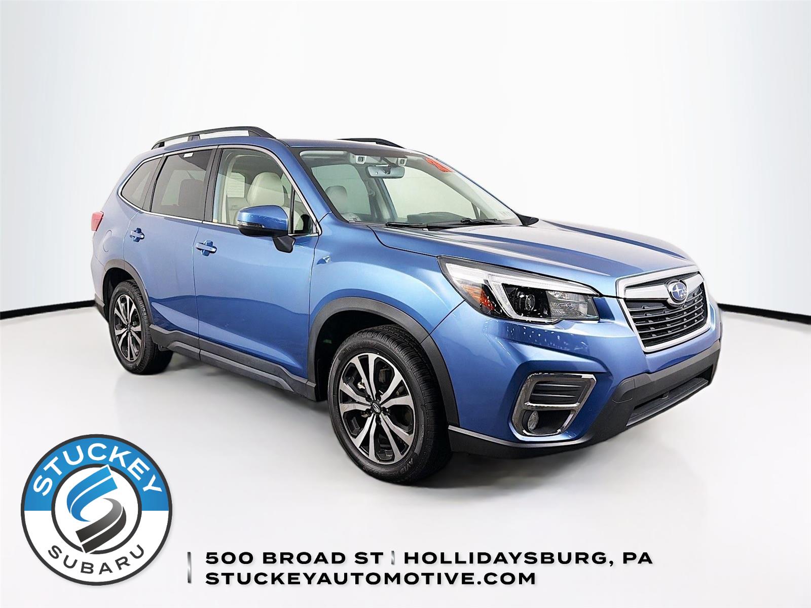 Horizon Blue Pearl 2021 Subaru Forester SUV / Crossover All-Wheel Drive Continuously Variable Transmission