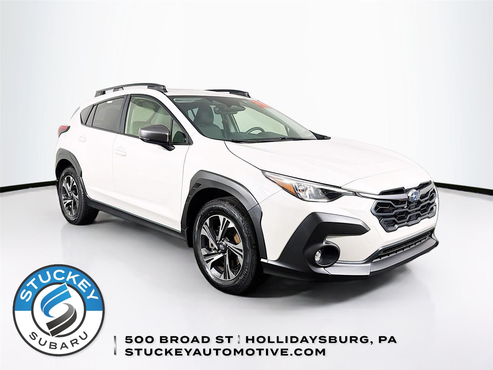 Crystal White Pearl 2024 Subaru Crosstrek SUV / Crossover All-Wheel Drive Continuously Variable Transmission