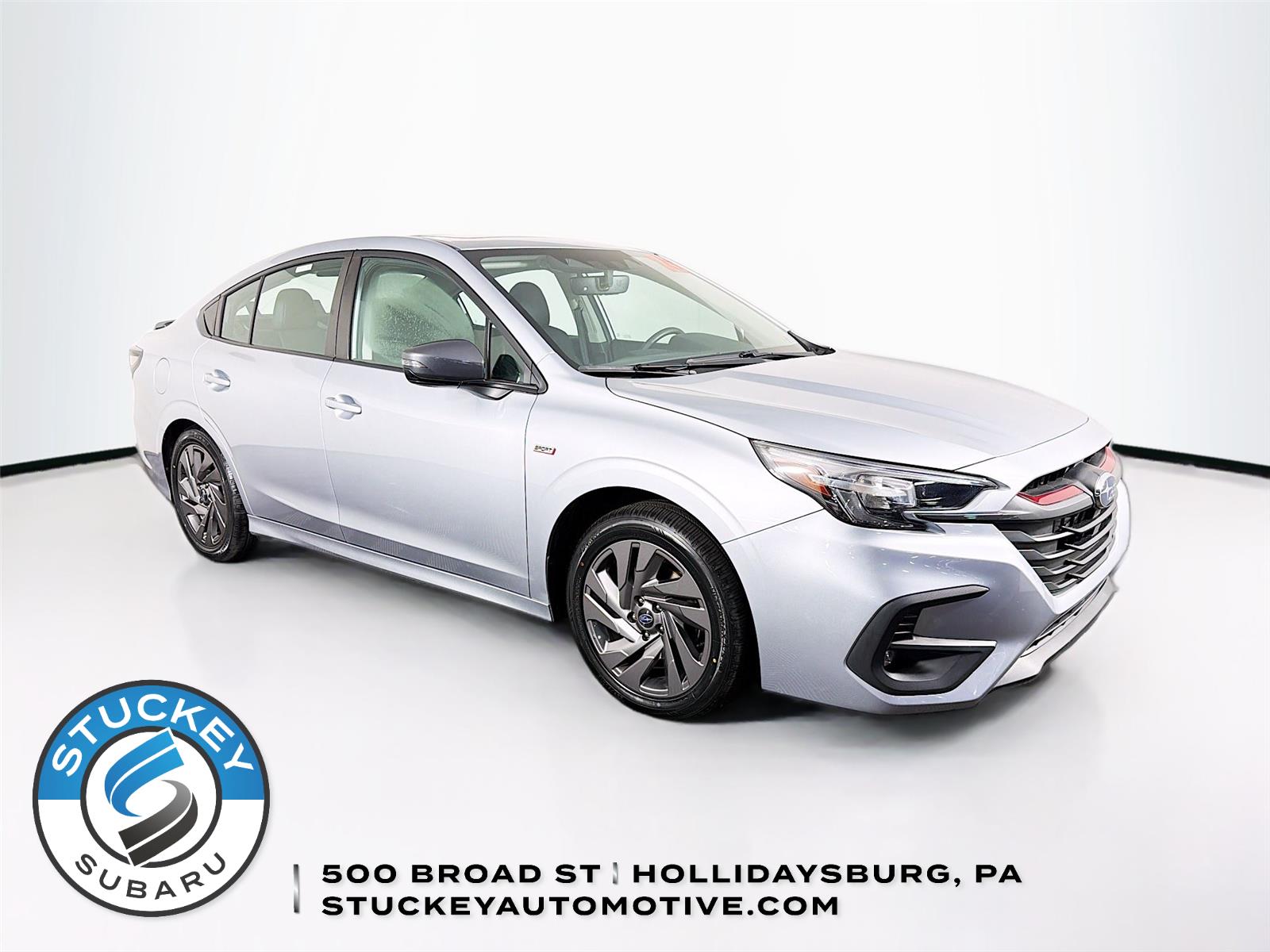 Ice Silver Metallic 2024 Subaru Legacy Sedan All-Wheel Drive Continuously Variable Transmission