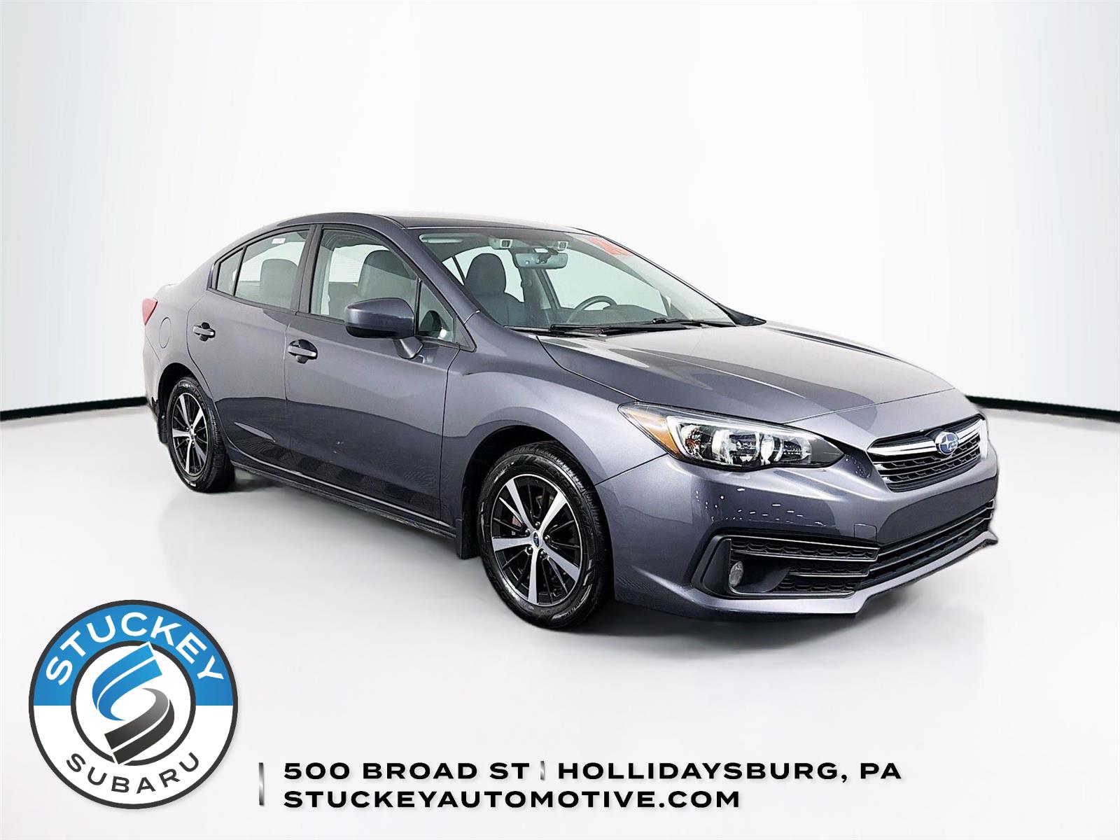 Magnetite Gray Metallic 2023 Subaru Impreza Sedan All-Wheel Drive Continuously Variable Transmission