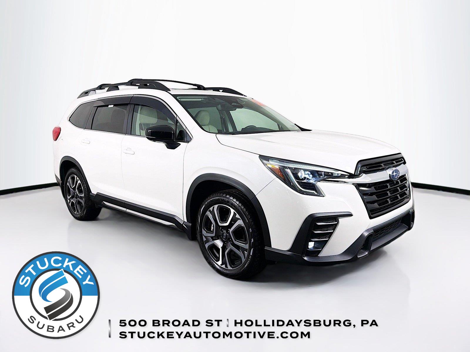 Crystal White Pearl 2024 Subaru Ascent SUV / Crossover All-Wheel Drive Continuously Variable Transmission