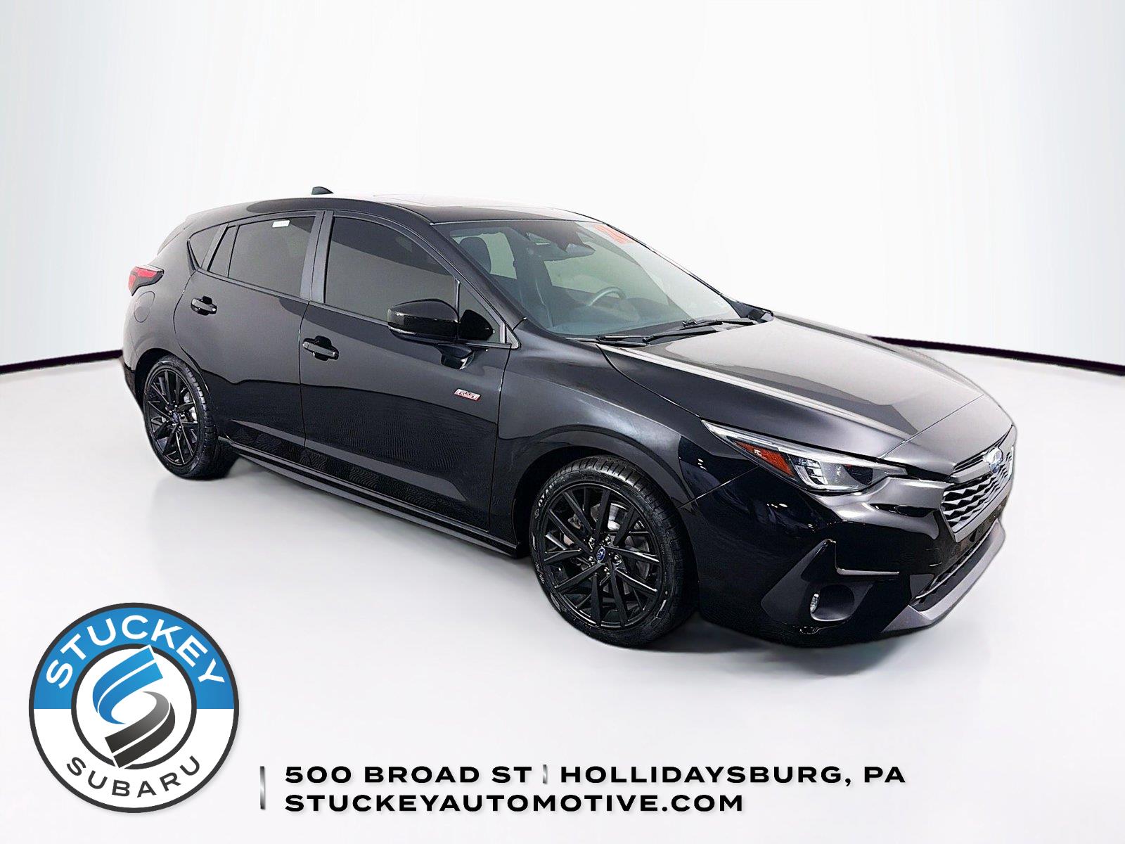 Crystal Black Silica 2024 Subaru Impreza Wagon All-Wheel Drive Continuously Variable Transmission