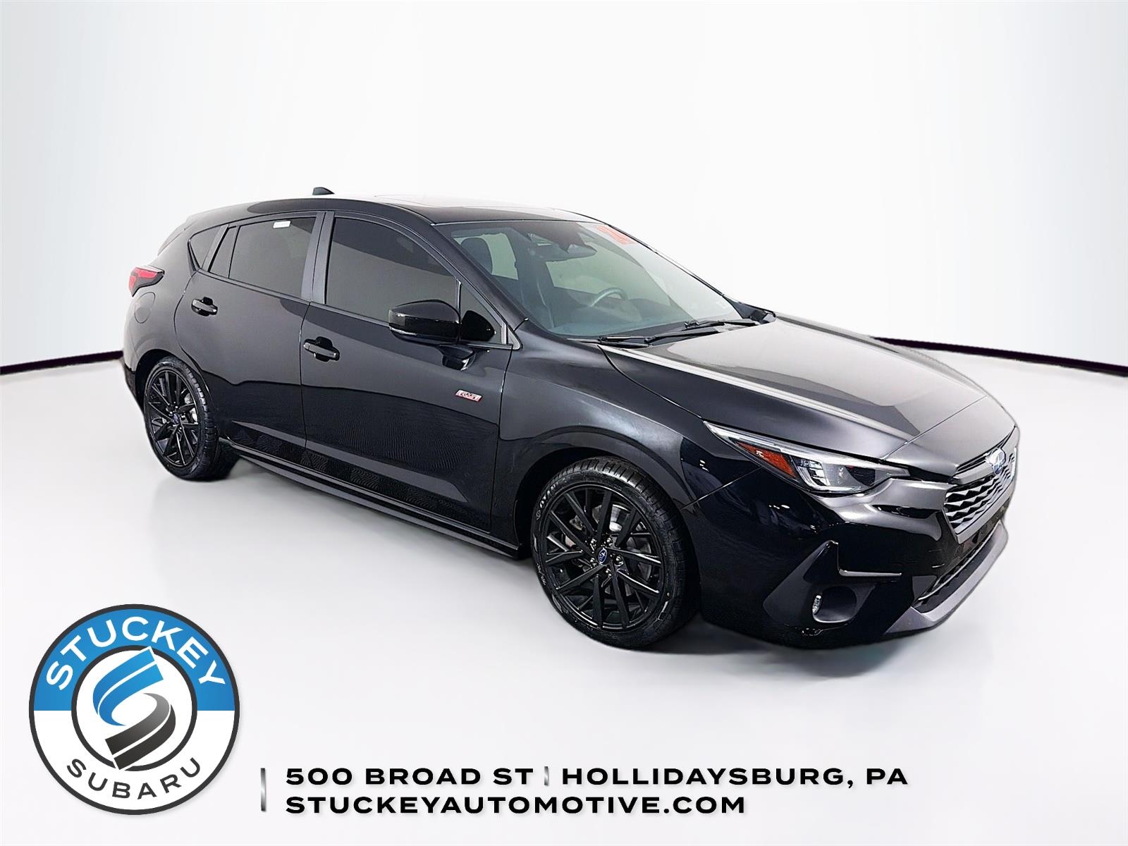 Crystal Black Silica 2024 Subaru Impreza Wagon All-Wheel Drive Continuously Variable Transmission
