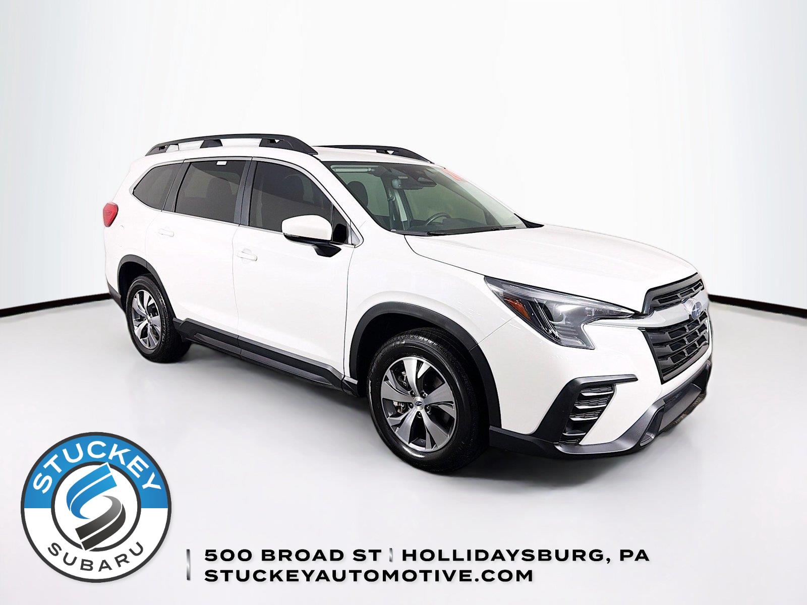 Crystal White Pearl 2024 Subaru Ascent SUV / Crossover All-Wheel Drive Continuously Variable Transmission