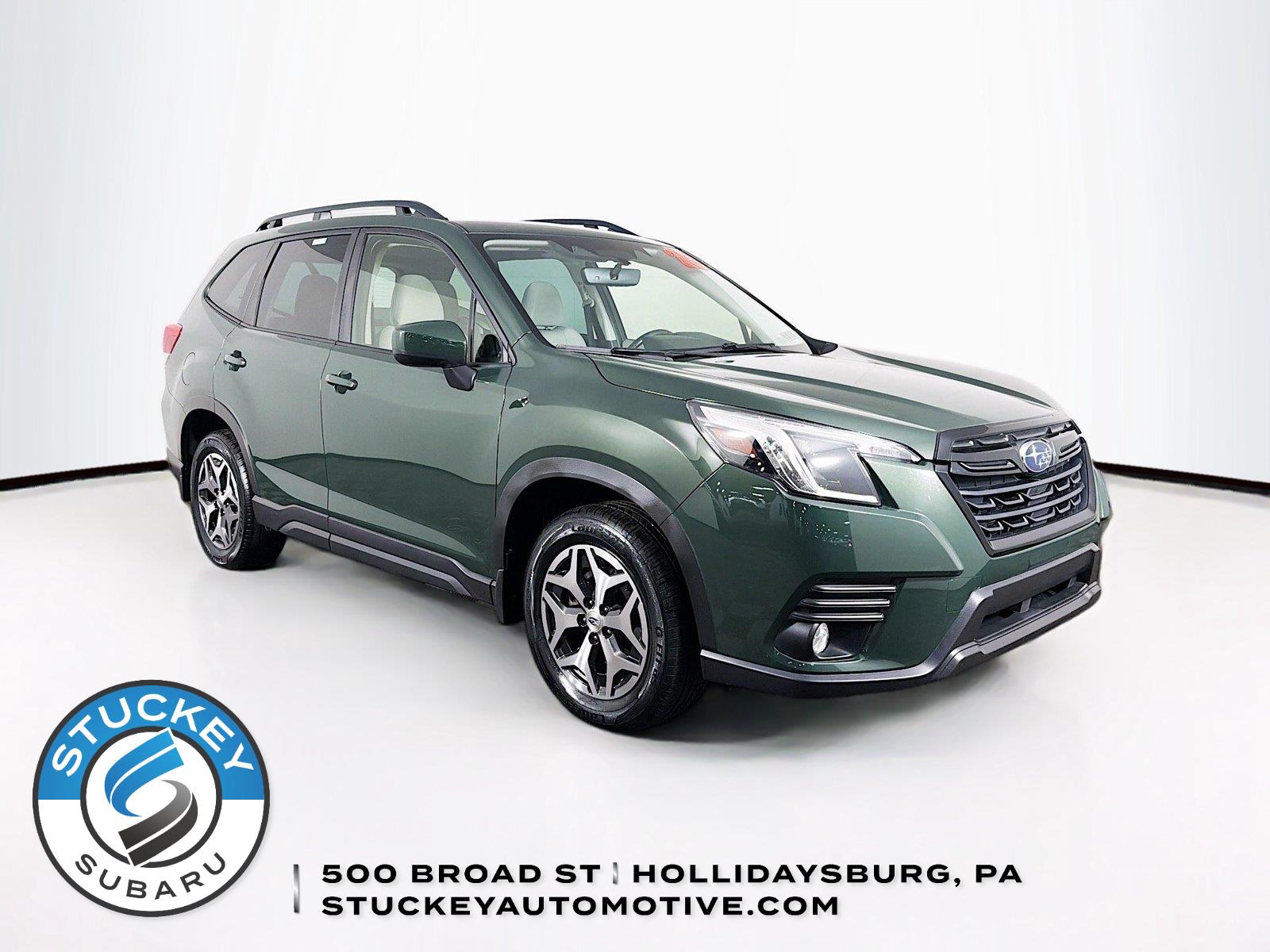 Cascade Green Silica 2023 Subaru Forester SUV / Crossover All-Wheel Drive Continuously Variable Transmission