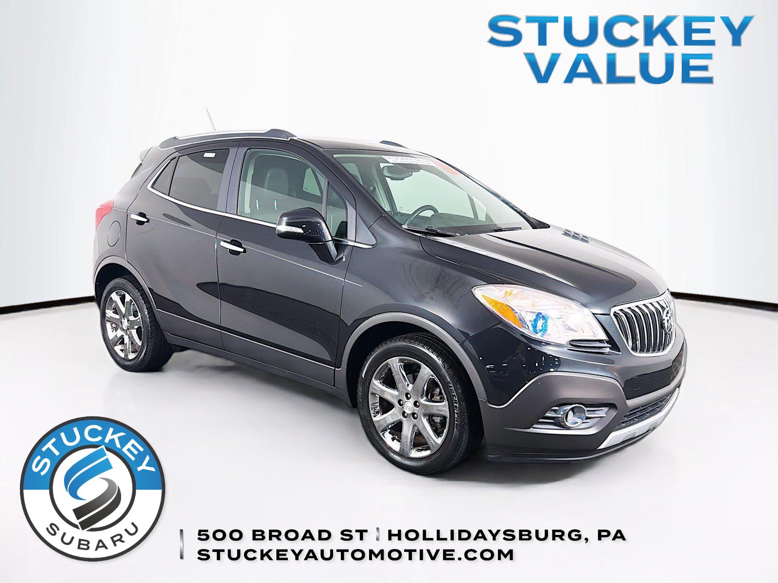Carbon Black Metallic 2016 Buick Encore SUV / Crossover Front-Wheel Drive 6-Speed Automatic Overdrive