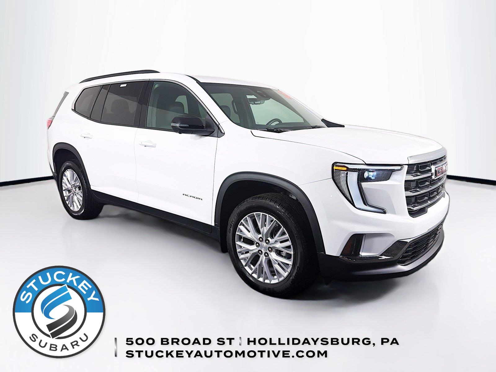 Summit White 2026 GMC Acadia SUV / Crossover Four-Wheel Drive 8-Speed Automatic