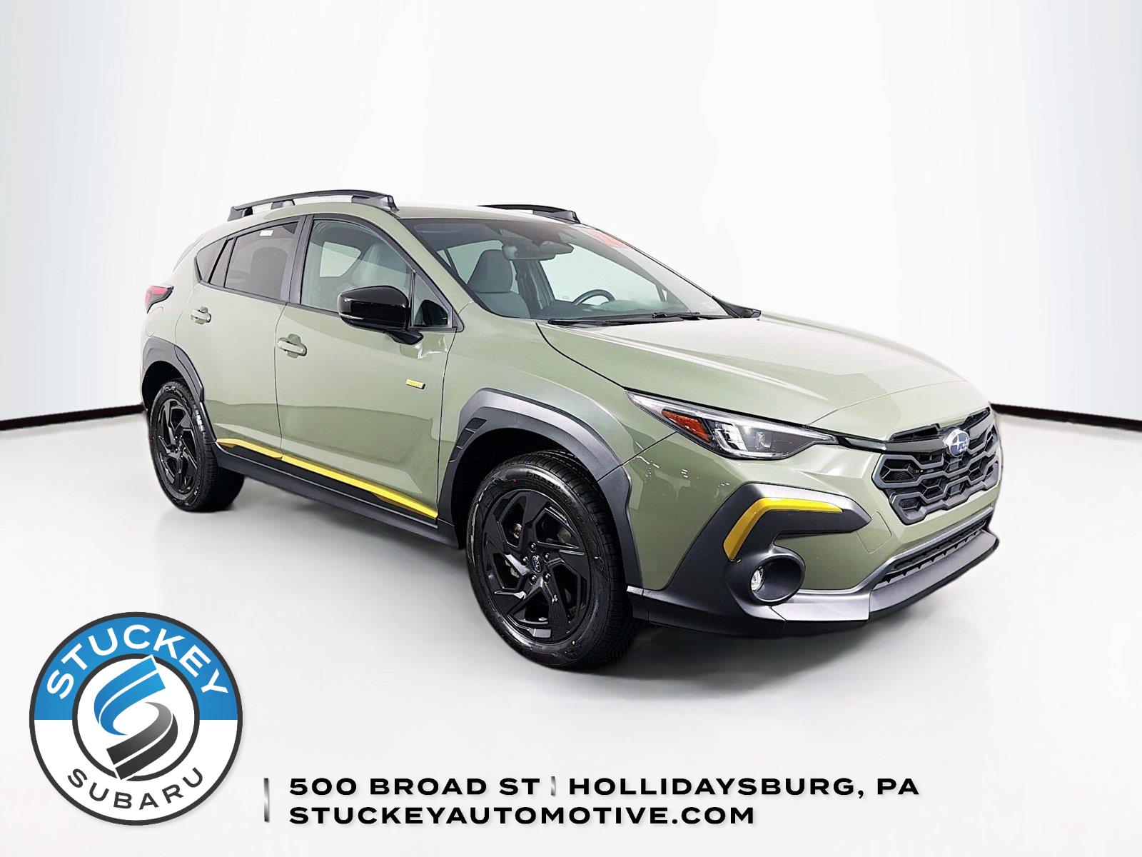Alpine Green 2024 Subaru Crosstrek SUV / Crossover All-Wheel Drive Continuously Variable Transmission