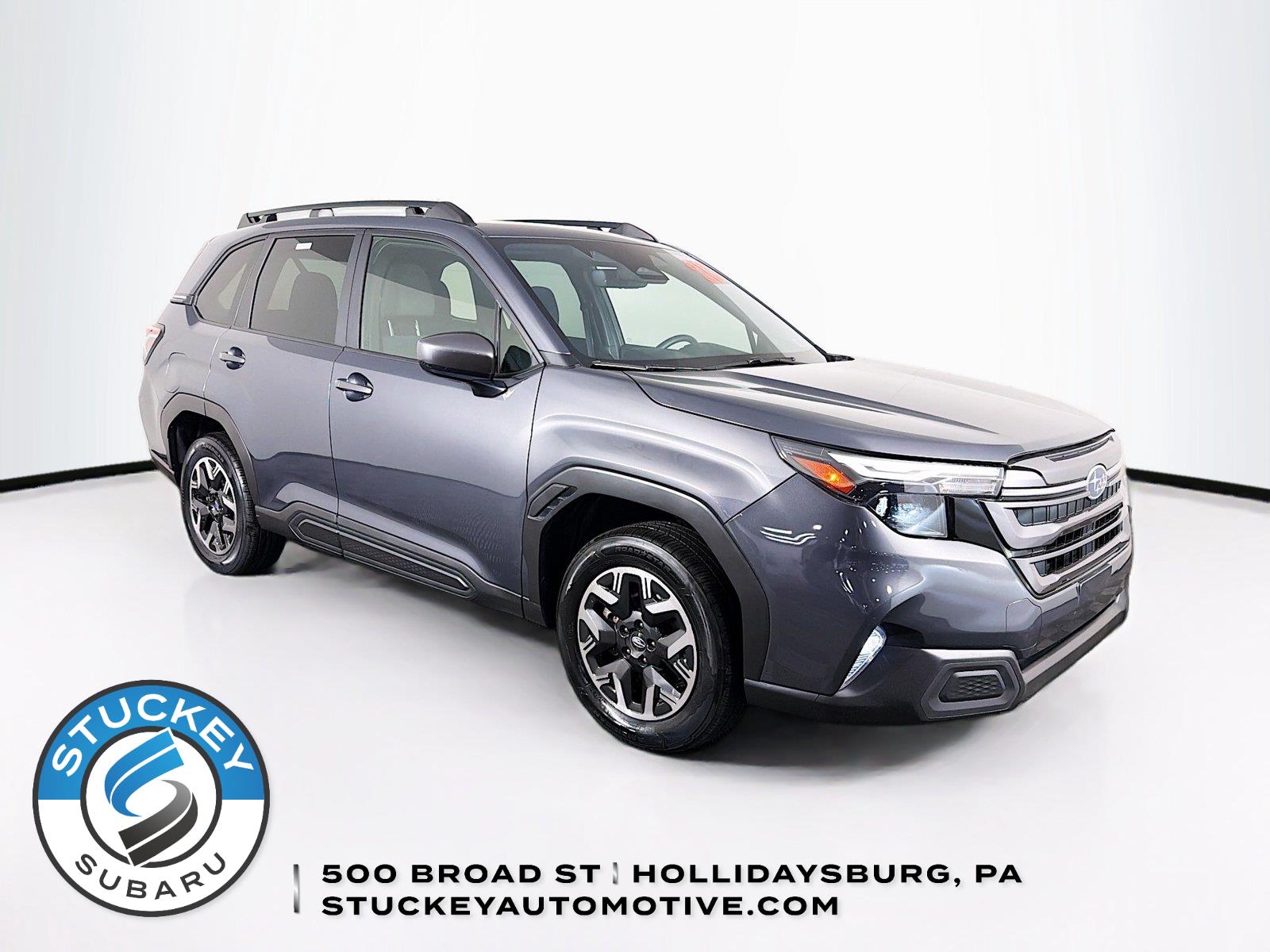 Magnetite Gray Metallic 2025 Subaru Forester SUV / Crossover All-Wheel Drive Continuously Variable Transmission