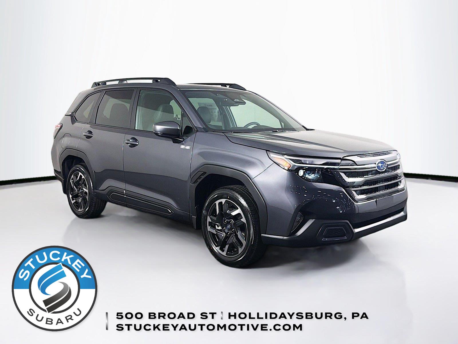 Magnetite Gray Metallic 2026 Subaru Forester Hybrid SUV / Crossover All-Wheel Drive Continuously Variable Transmission