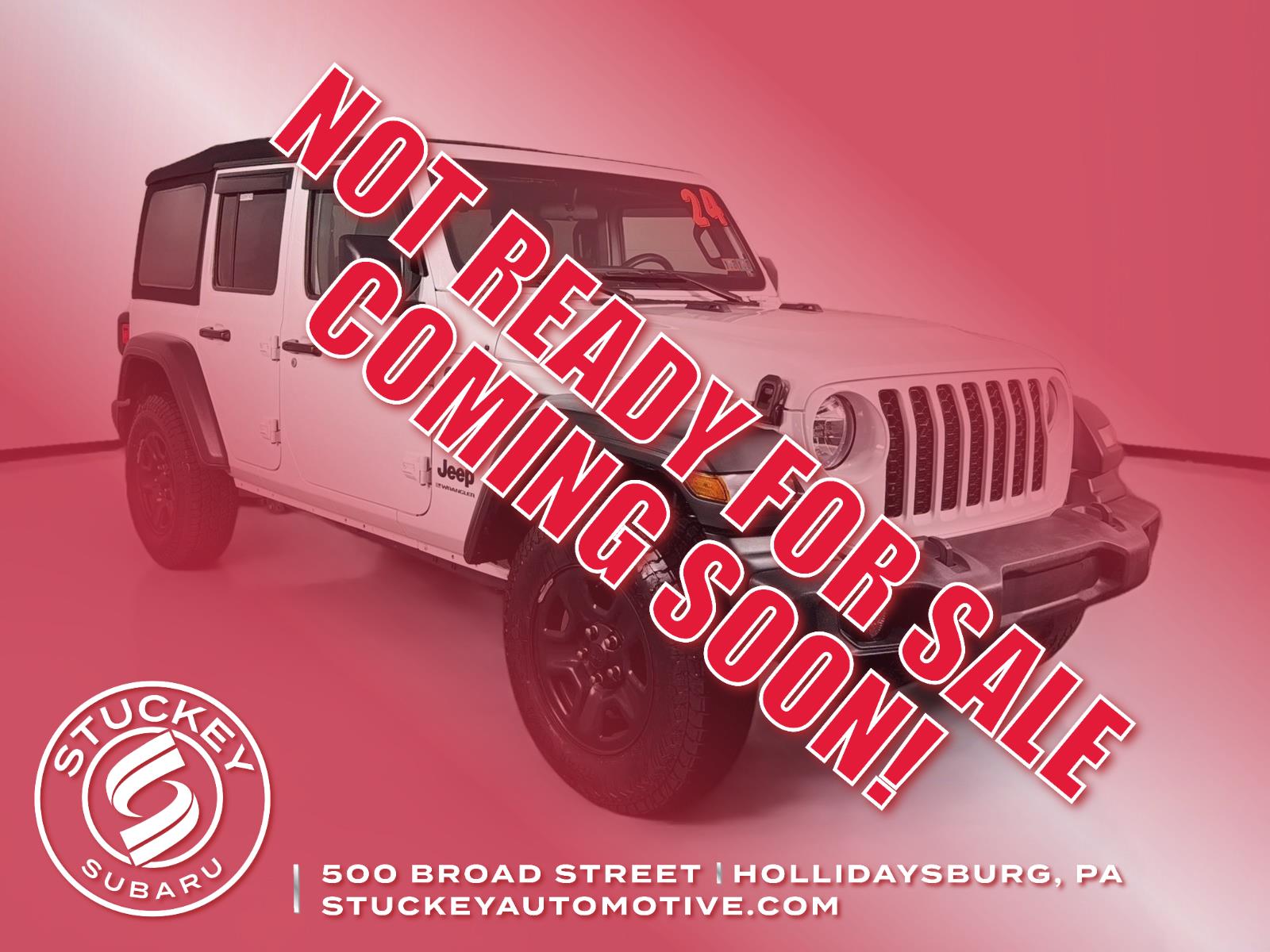 Bright White Clearcoat 2024 Jeep Wrangler SUV / Crossover Four-Wheel Drive 8-Speed Automatic