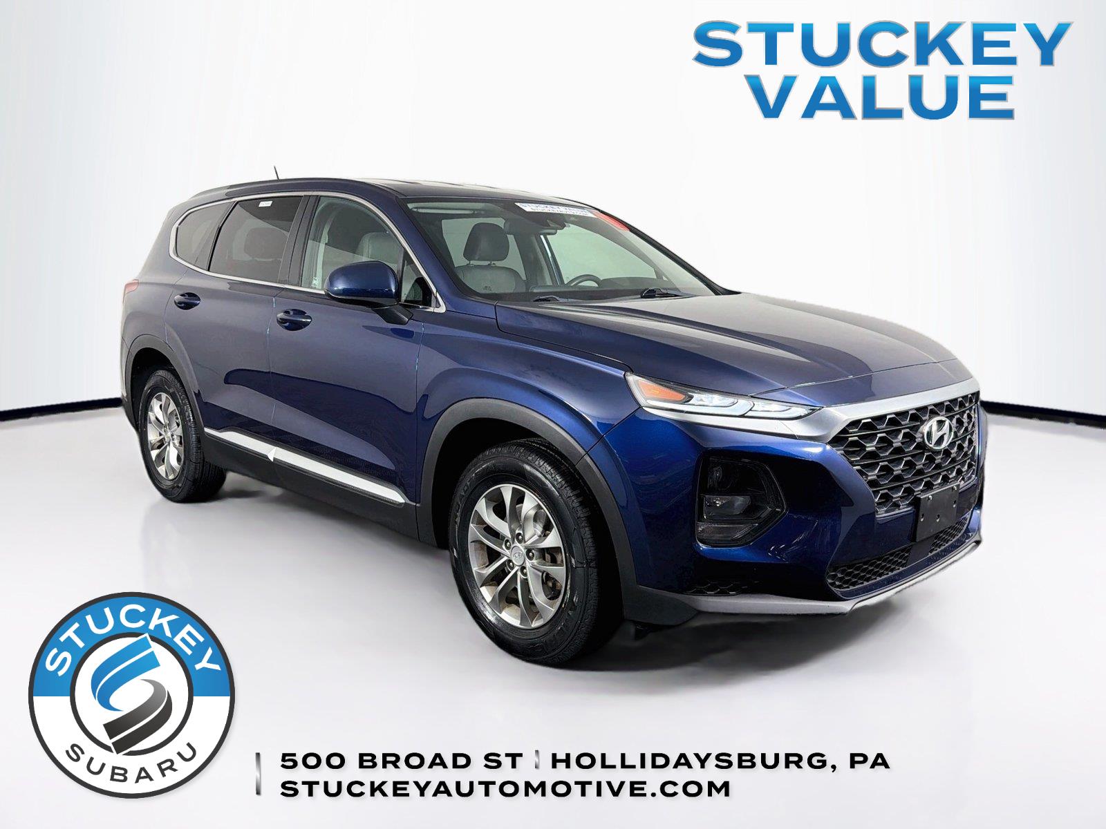 Blue (Stormy Sea) 2019 Hyundai Santa Fe SUV / Crossover All-Wheel Drive Automatic