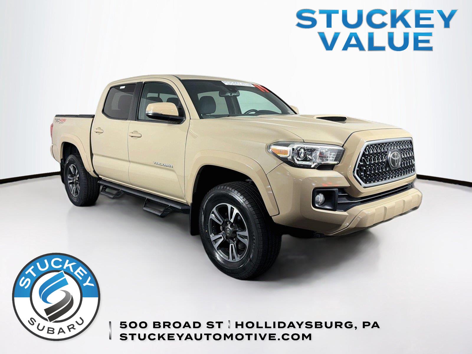 Quicksand 2019 Toyota Tacoma Pickup Truck Four-Wheel Drive 6-Speed Automatic