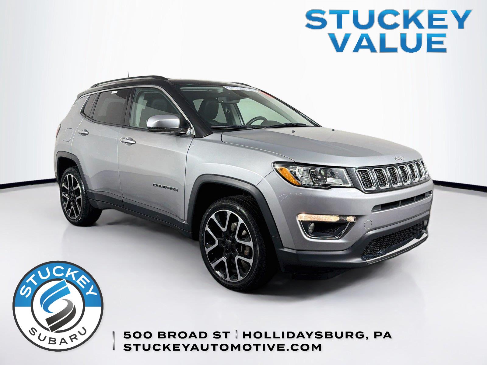 Billet Silver Metallic Clearcoat 2019 Jeep Compass SUV / Crossover Four-Wheel Drive 9-Speed Automatic