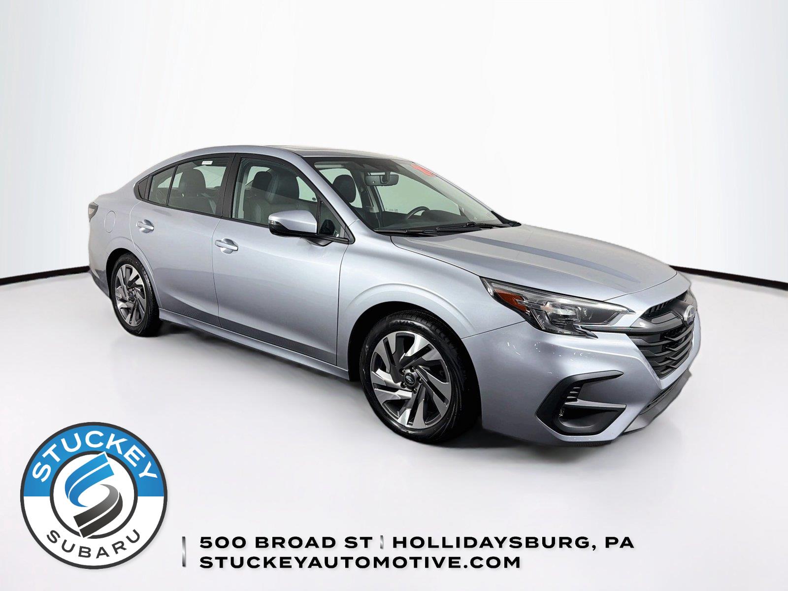 Ice Silver Metallic 2024 Subaru Legacy Sedan All-Wheel Drive Continuously Variable Transmission