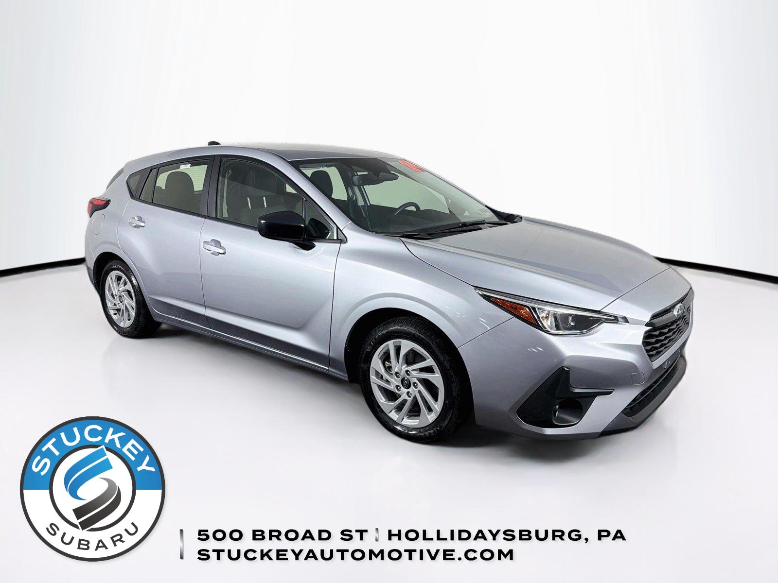 Ice Silver Metallic 2024 Subaru Impreza Sedan Continuously Variable Transmission