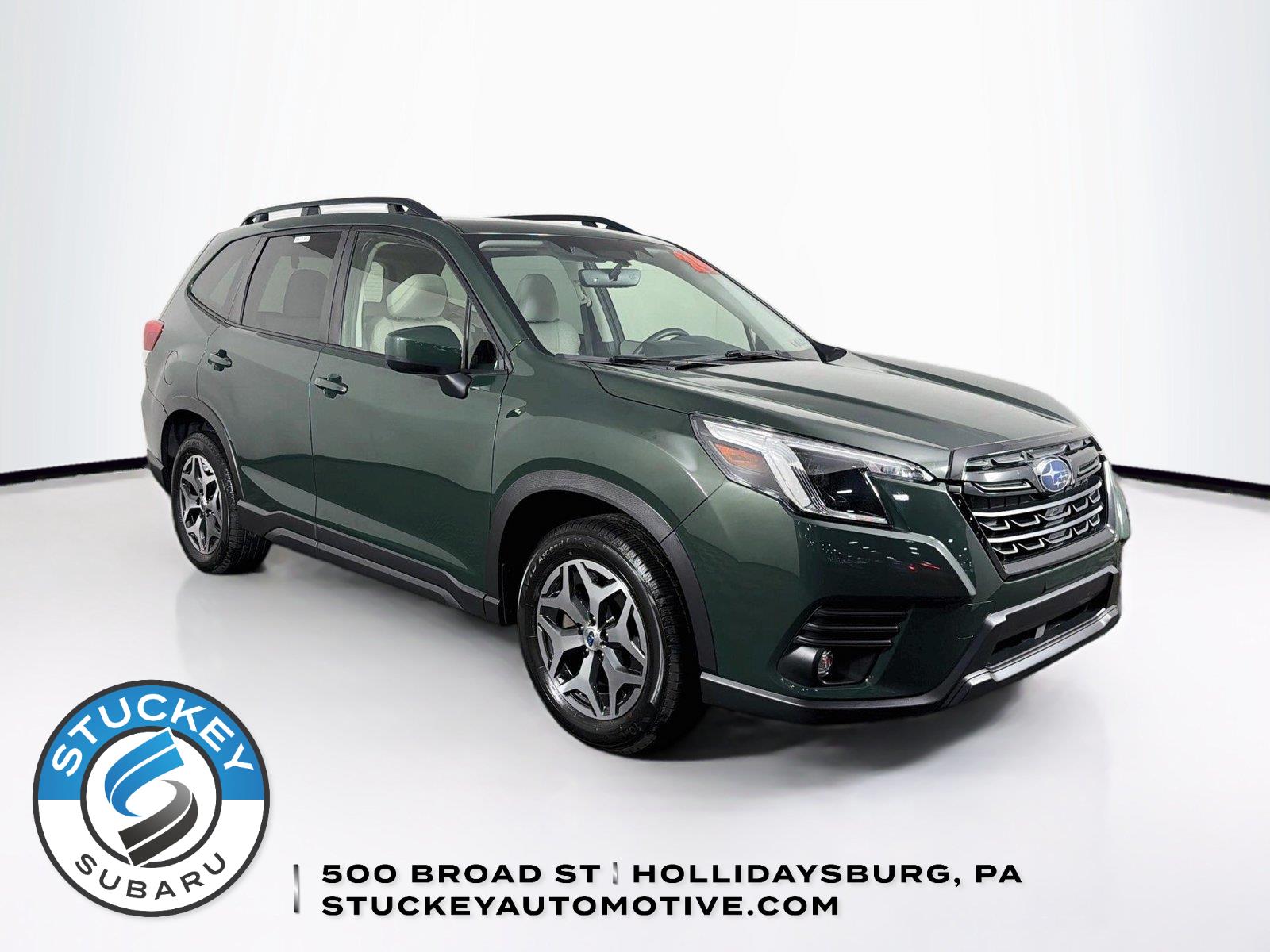 Ice Silver Metallic 2024 Subaru Forester SUV / Crossover All-Wheel Drive Continuously Variable Transmission