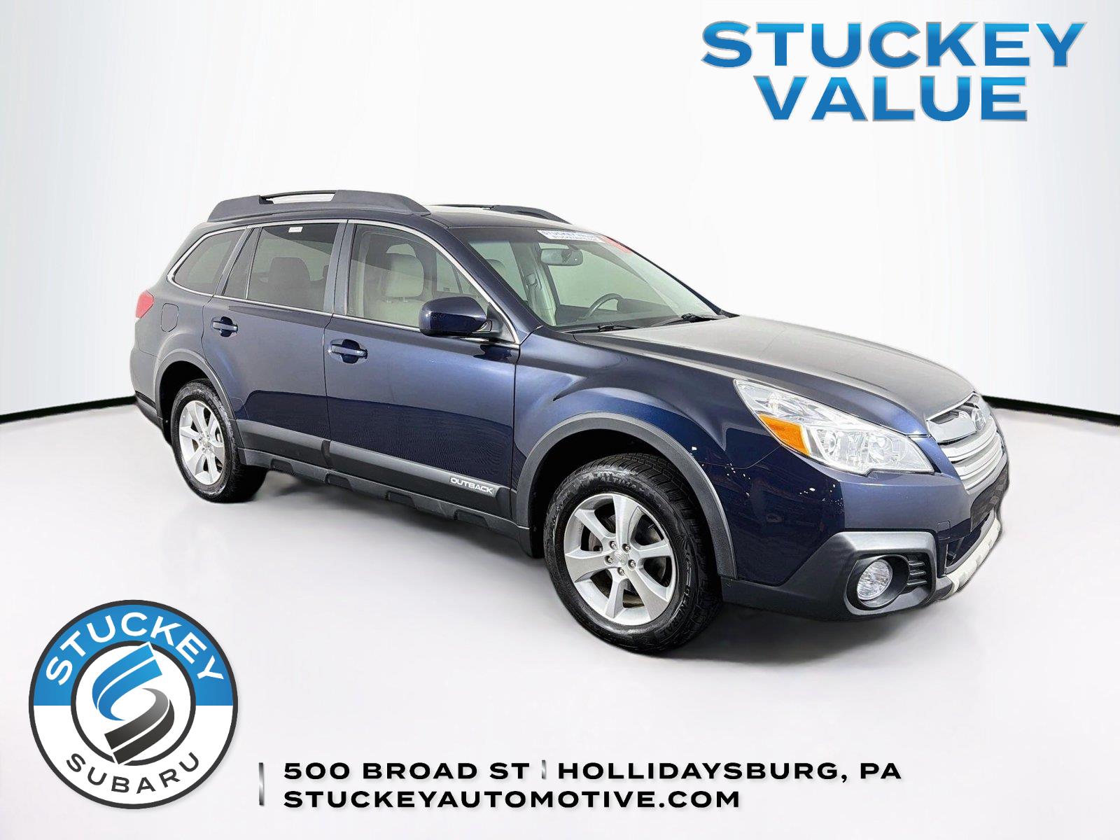Blue (Deep Indigo Pearl) 2013 Subaru Outback Wagon All-Wheel Drive Continuously Variable Transmission