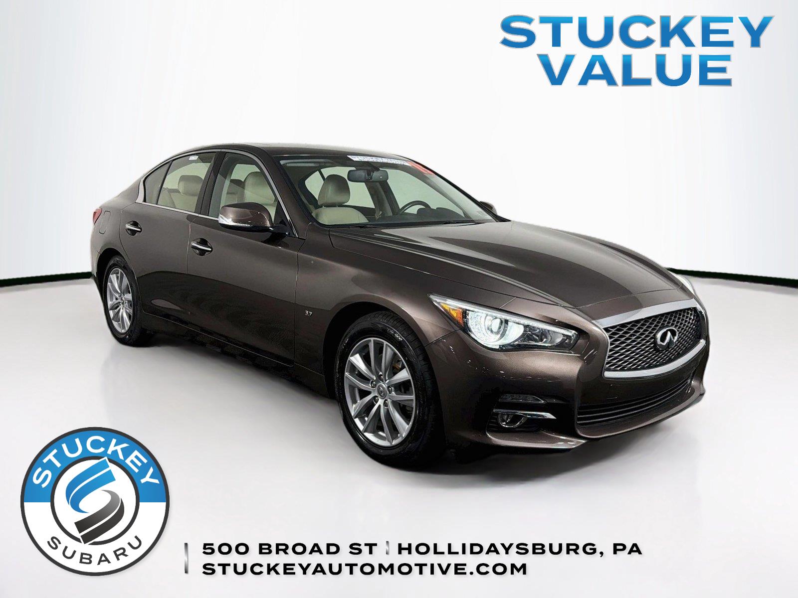 Chestnut Bronze 2015 INFINITI Q50 Sedan All-Wheel Drive Automatic