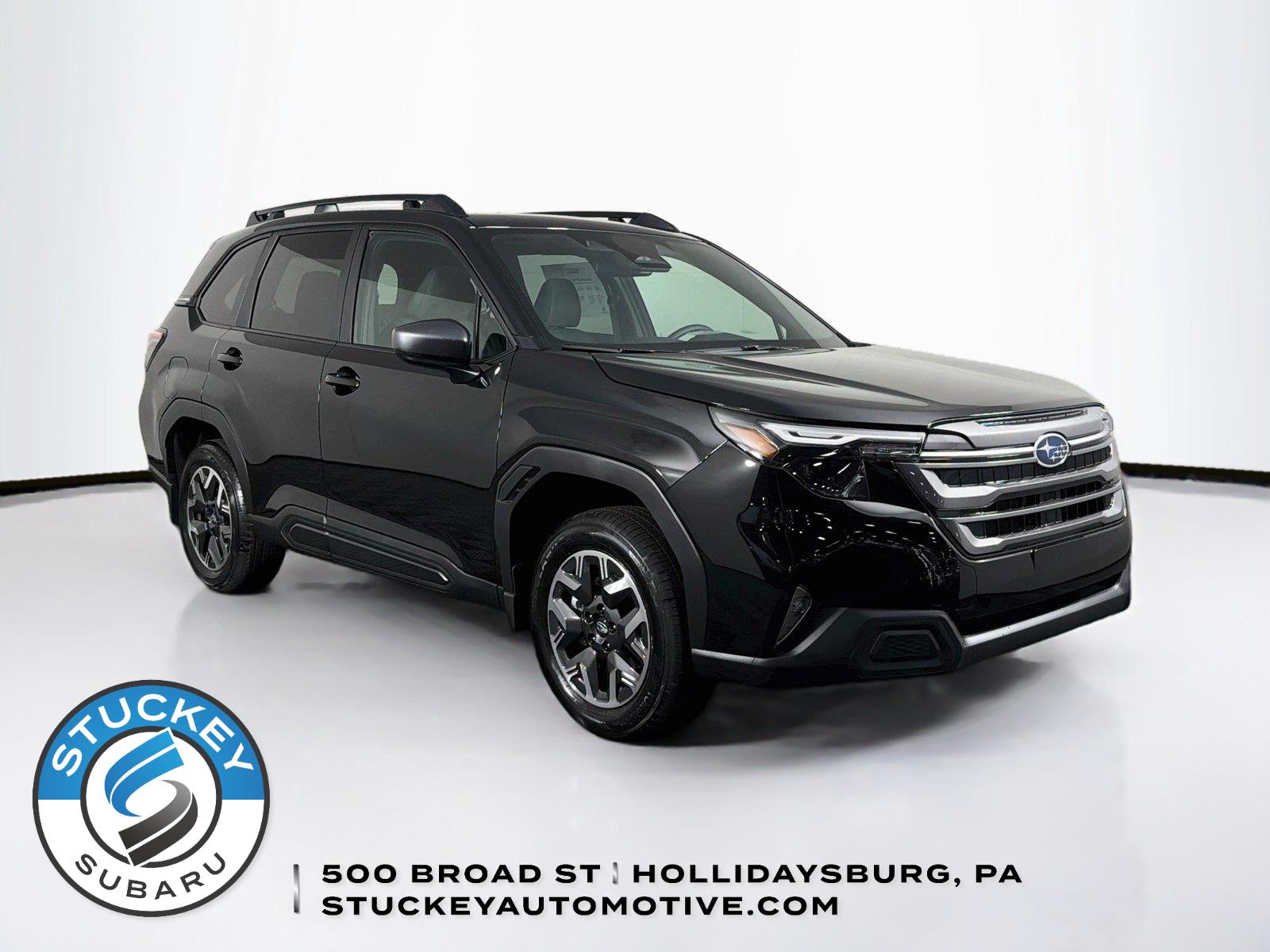 Crystal Black Silica 2026 Subaru Forester SUV / Crossover All-Wheel Drive Continuously Variable Transmission