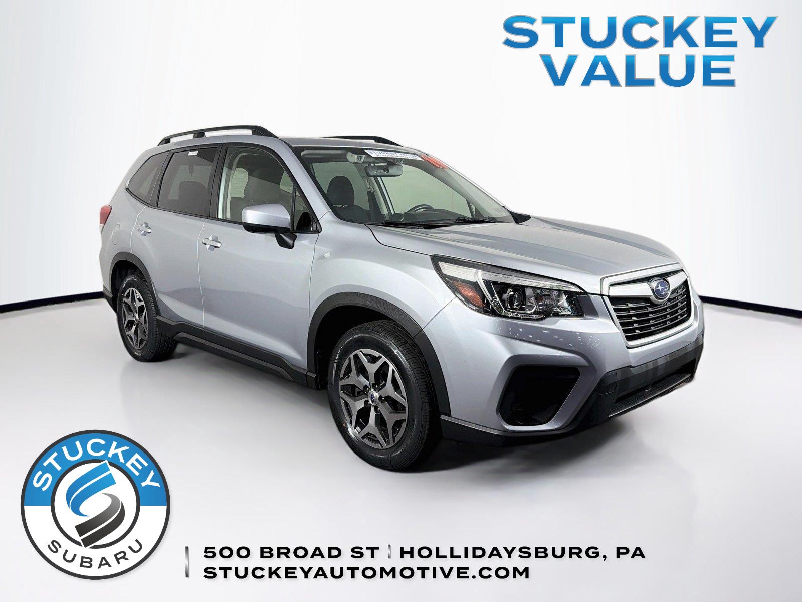 Ice Silver Metallic 2019 Subaru Forester SUV / Crossover All-Wheel Drive Continuously Variable Transmission