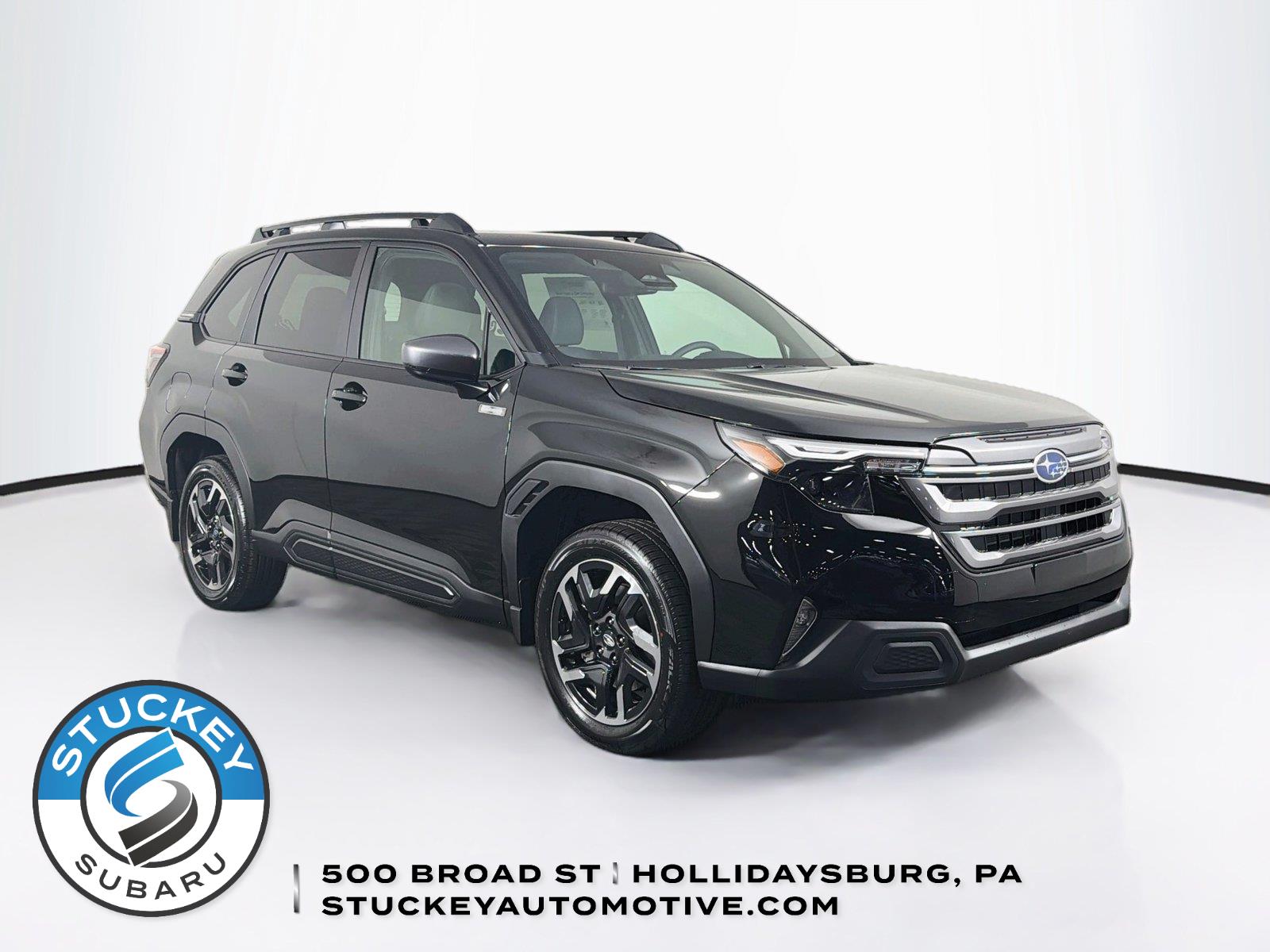 Crystal Black Silica 2026 Subaru Forester Hybrid SUV / Crossover All-Wheel Drive Continuously Variable Transmission