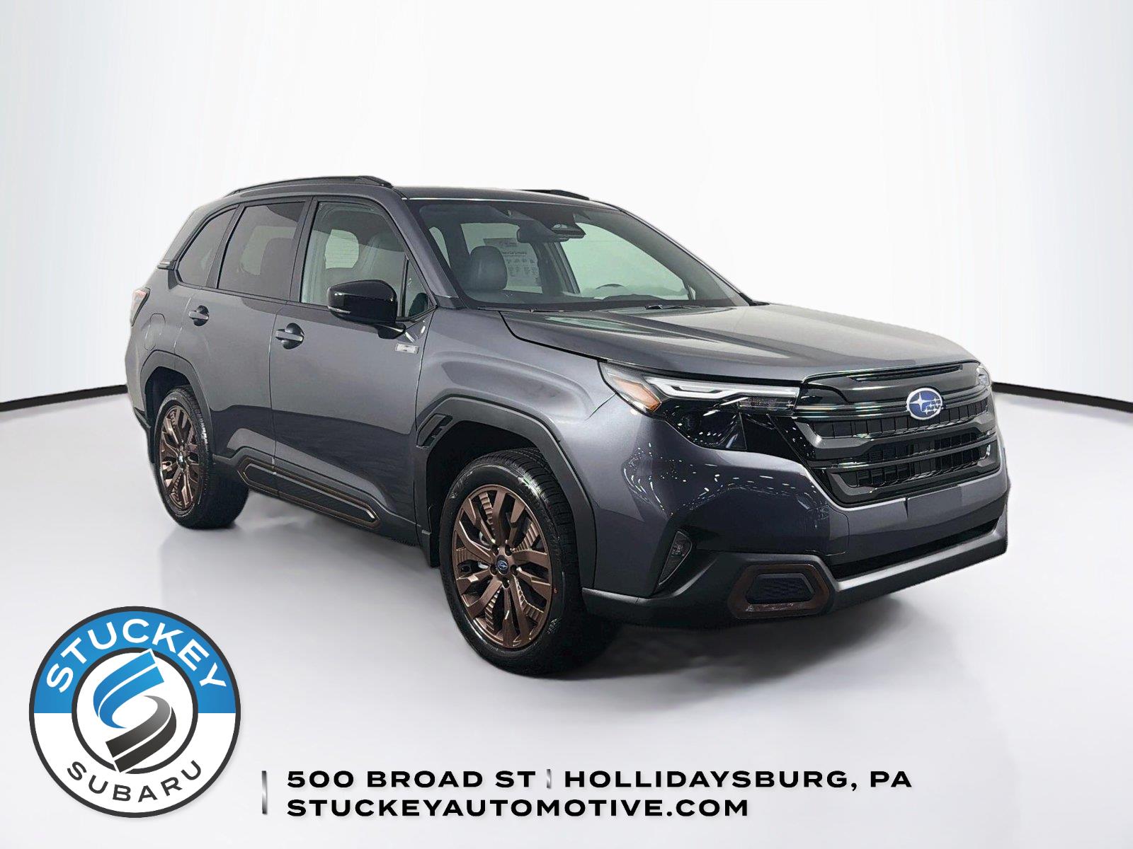 Magnetite Gray Metallic 2026 Subaru Forester Hybrid SUV / Crossover All-Wheel Drive Continuously Variable Transmission