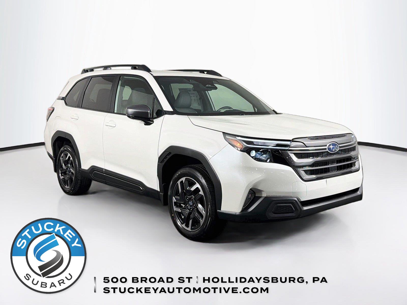 Crystal White Pearl 2026 Subaru Forester SUV / Crossover All-Wheel Drive Continuously Variable Transmission
