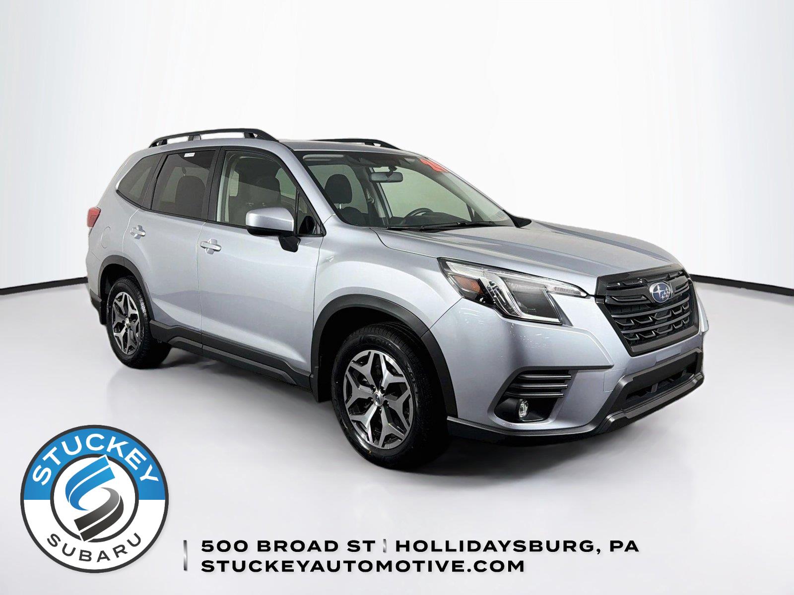 Ice Silver Metallic 2024 Subaru Forester SUV / Crossover All-Wheel Drive Continuously Variable Transmission