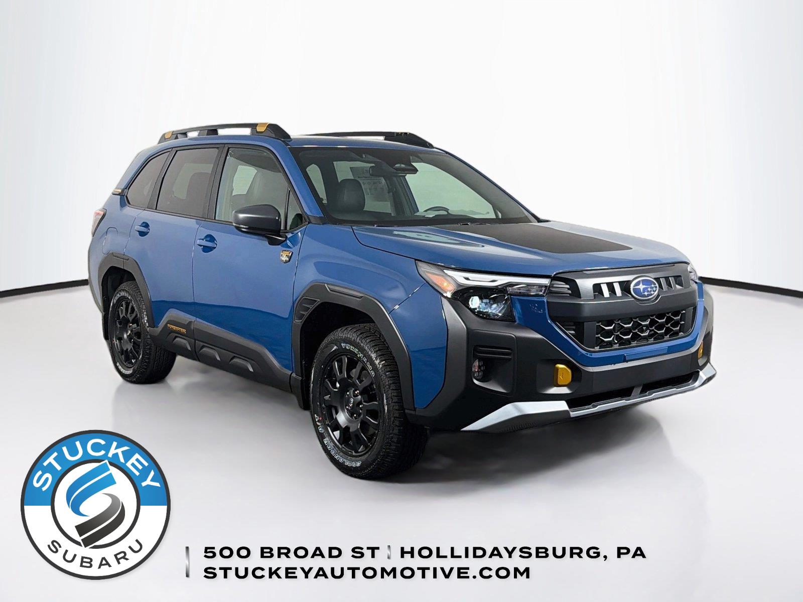 Geyser Blue 2026 Subaru Forester SUV / Crossover All-Wheel Drive Continuously Variable Transmission