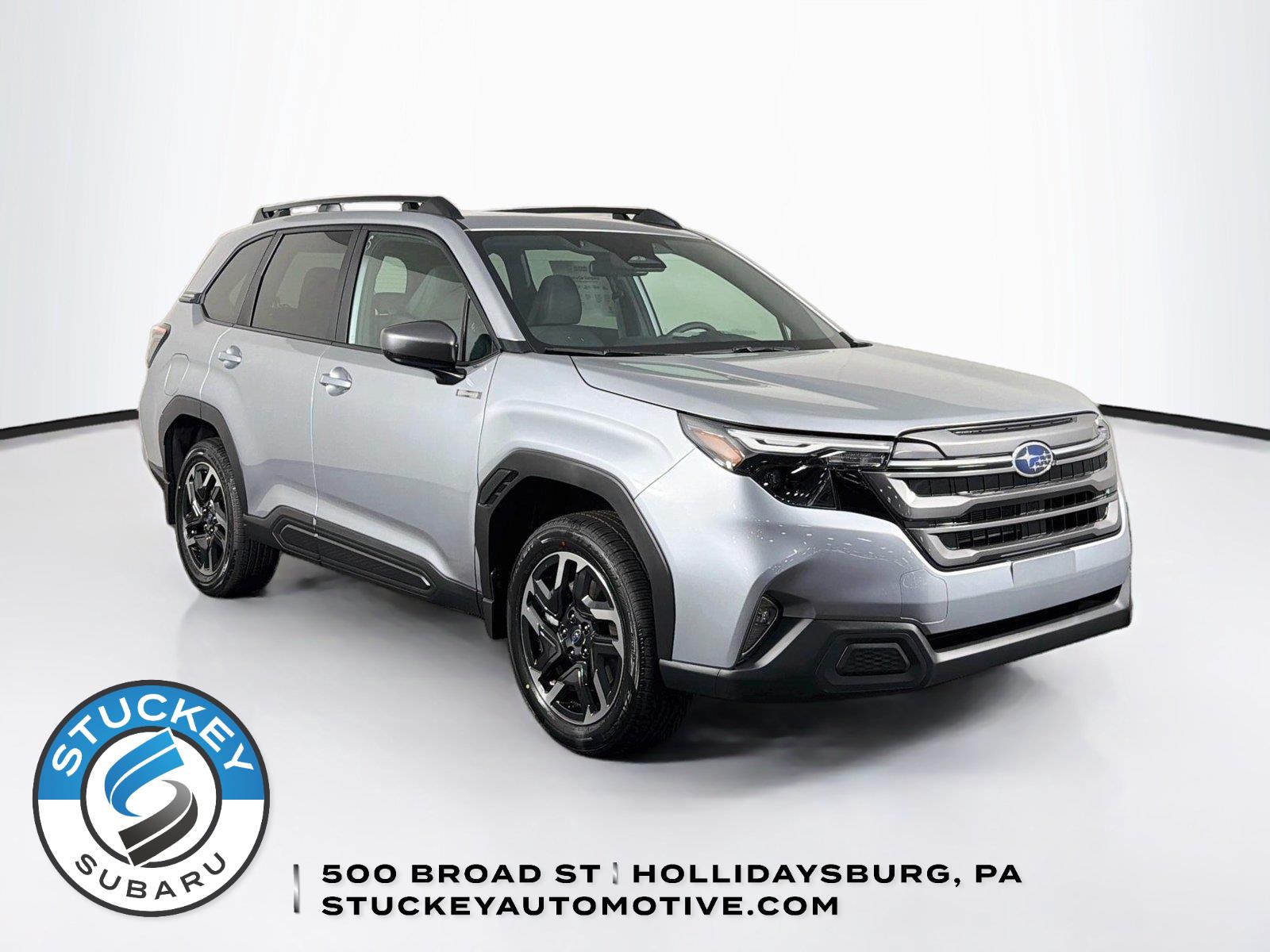 Ice Silver Metallic 2026 Subaru Forester Hybrid SUV / Crossover All-Wheel Drive Continuously Variable Transmission