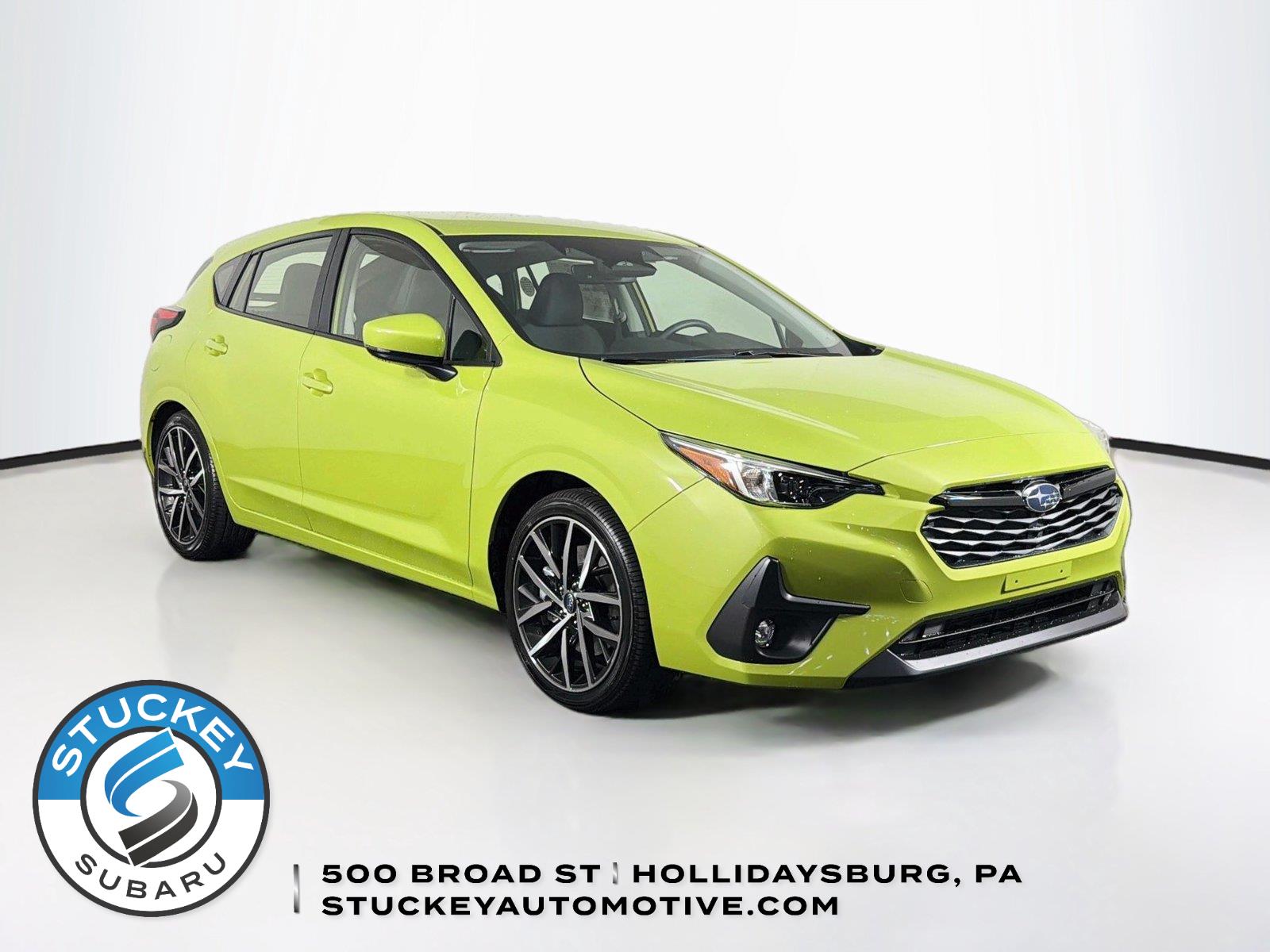 Citron Yellow Pearl 2026 Subaru Impreza Wagon All-Wheel Drive Continuously Variable Transmission