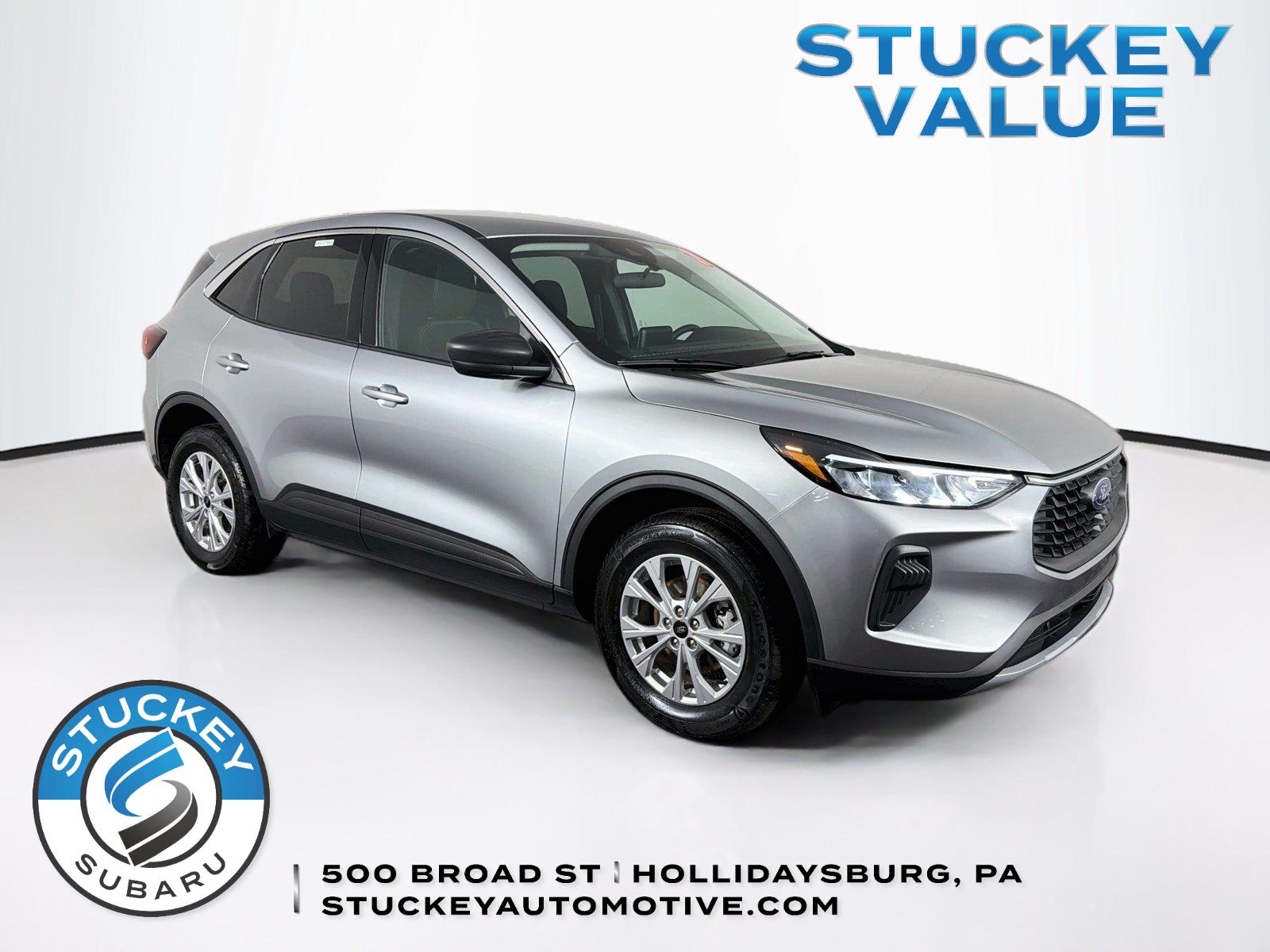 Iconic Silver 2023 Ford Escape SUV / Crossover All-Wheel Drive 8-Speed Automatic