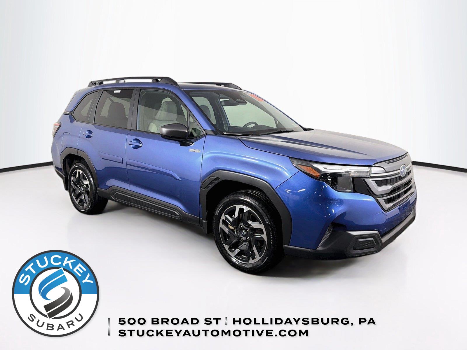 Daybreak Blue Pearl 2025 Subaru Forester Hybrid SUV / Crossover All-Wheel Drive Continuously Variable Transmission